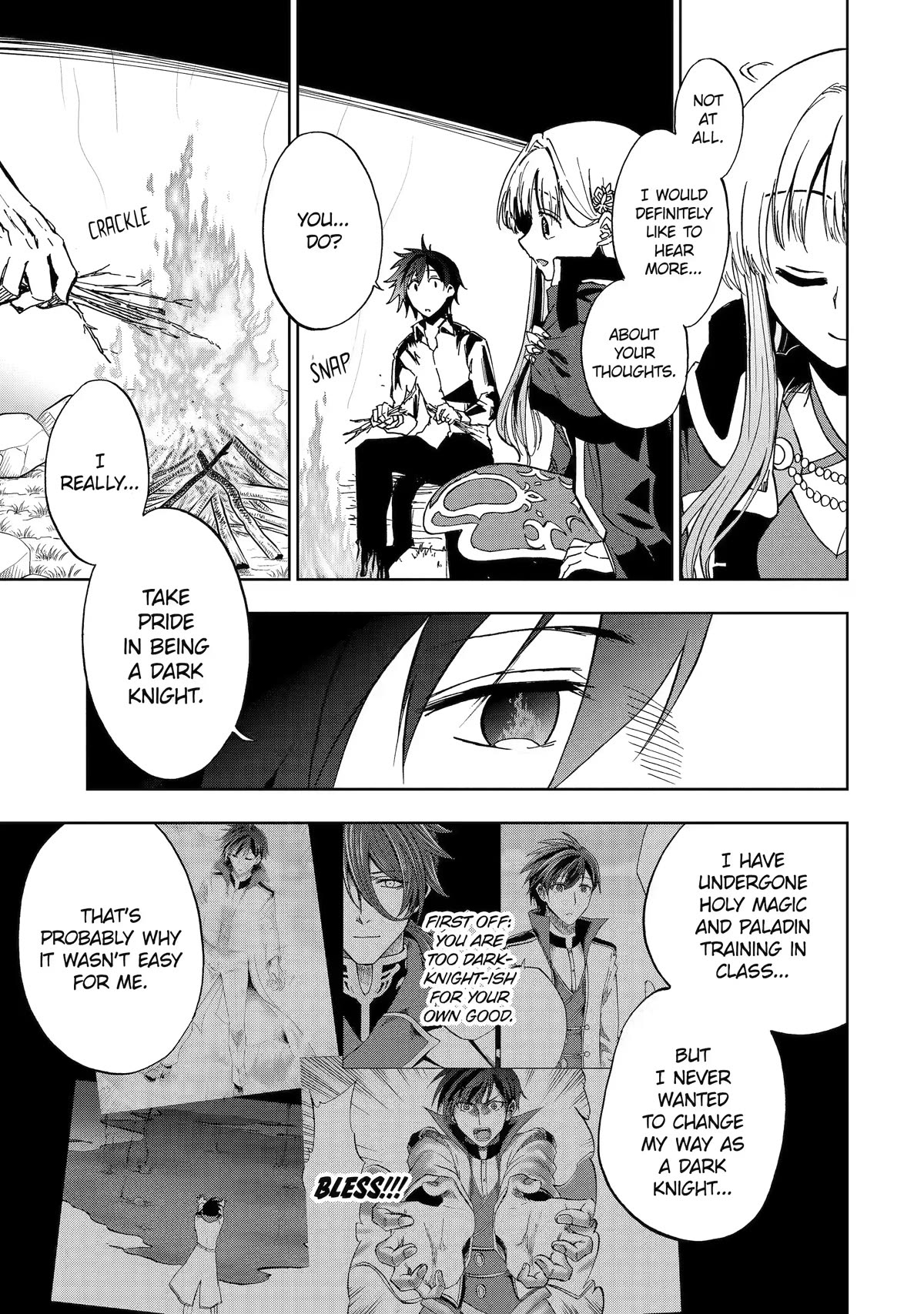 Ankoku Kishi no Ore desu Ga Saikyou no Seikishi wo Mezashimasu Chapter 46 page 19 - Chapter 46