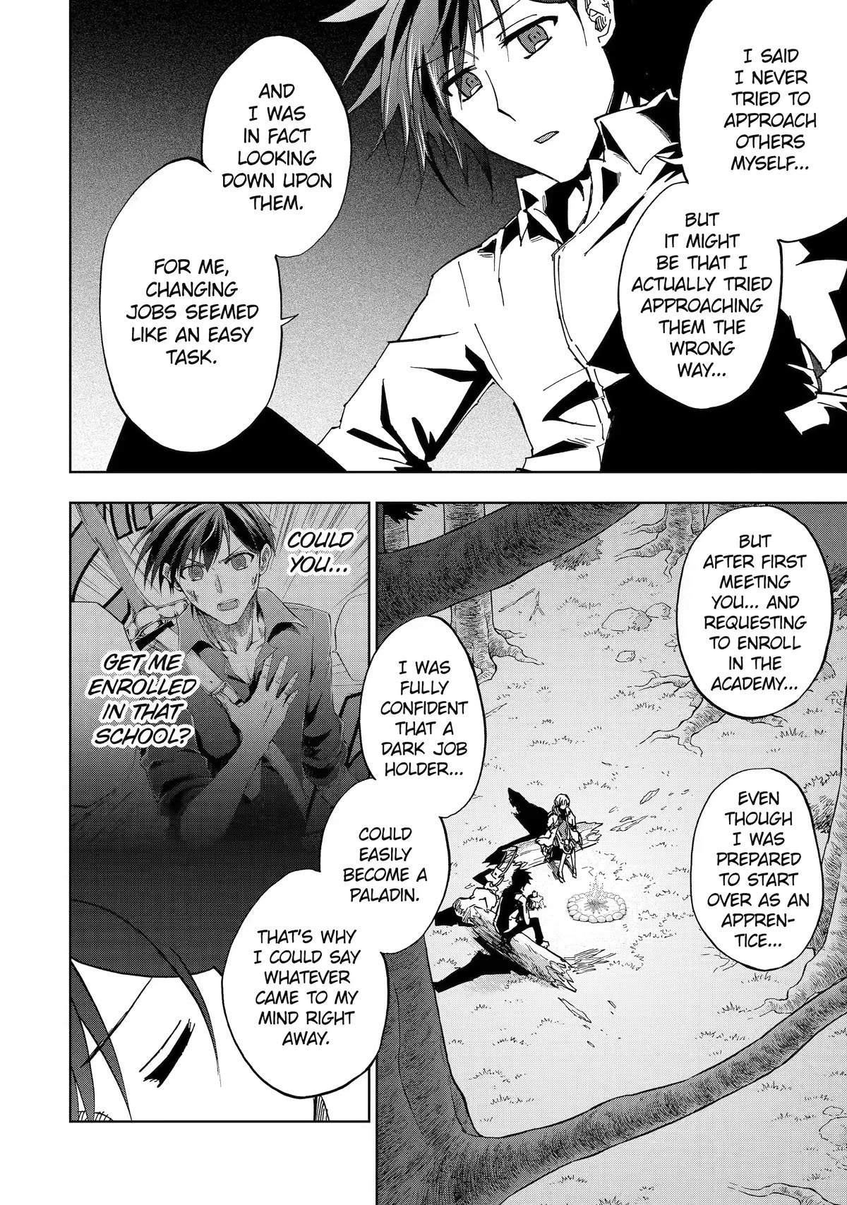 Ankoku Kishi no Ore desu Ga Saikyou no Seikishi wo Mezashimasu Chapter 46 page 20 - Chapter 46