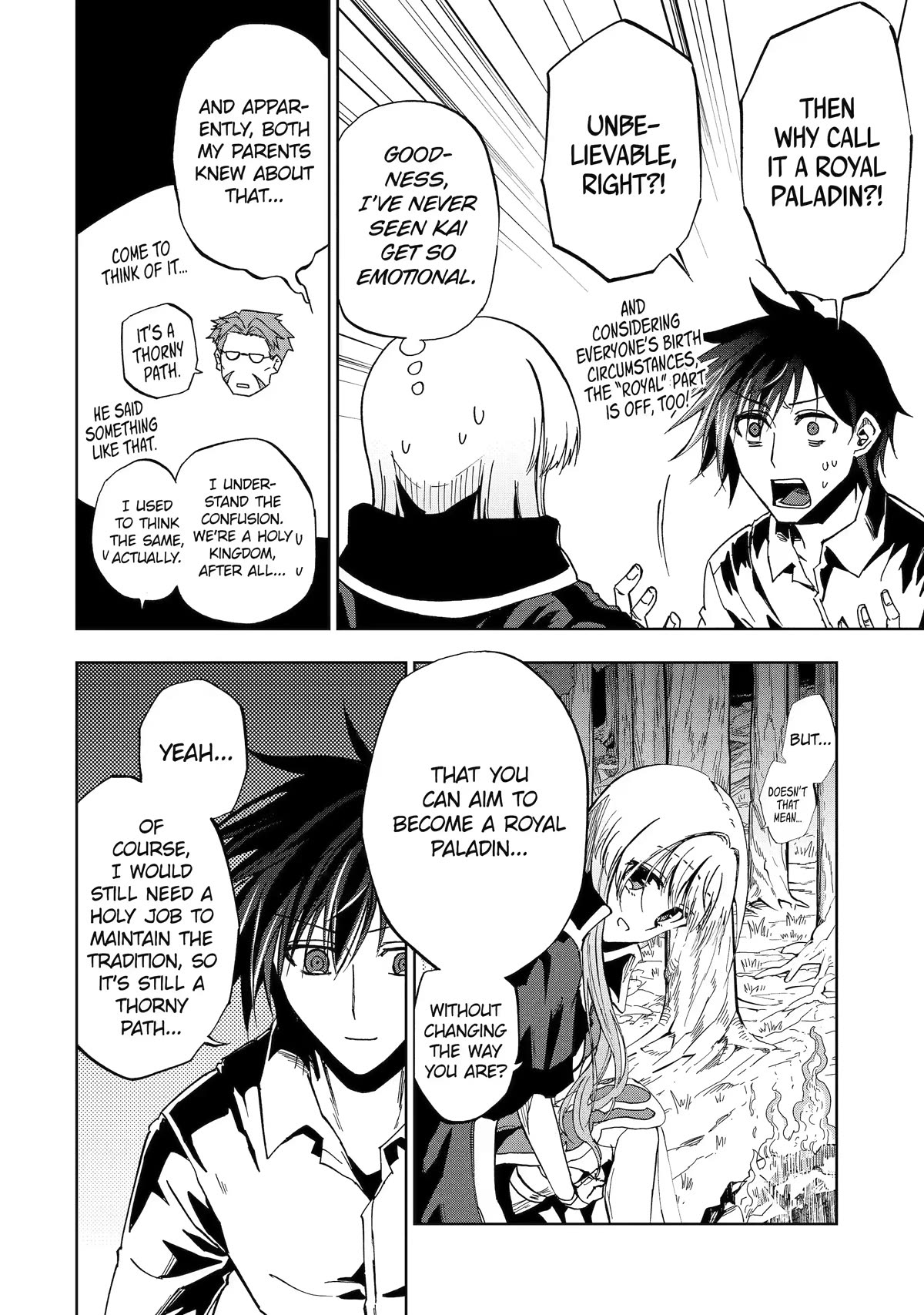 Ankoku Kishi no Ore desu Ga Saikyou no Seikishi wo Mezashimasu Chapter 46 page 22 - Chapter 46