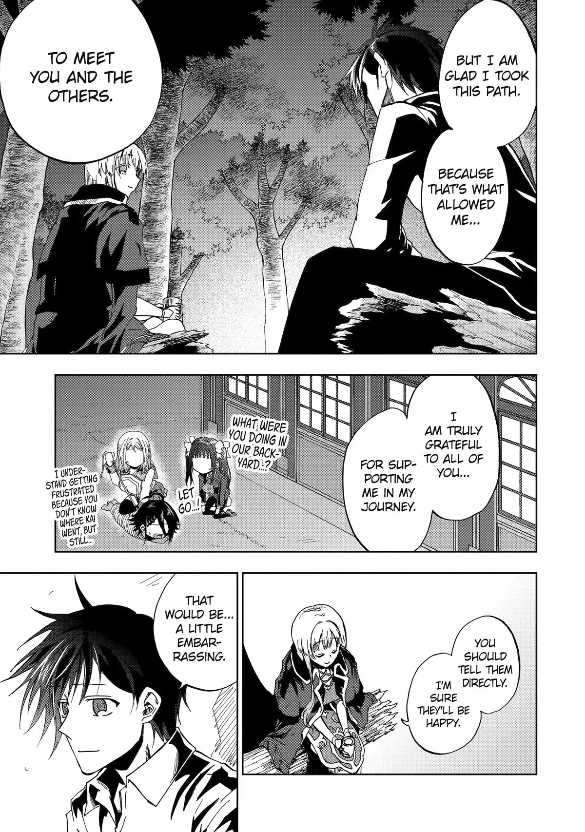 Ankoku Kishi no Ore desu Ga Saikyou no Seikishi wo Mezashimasu Chapter 46 page 23 - Chapter 46