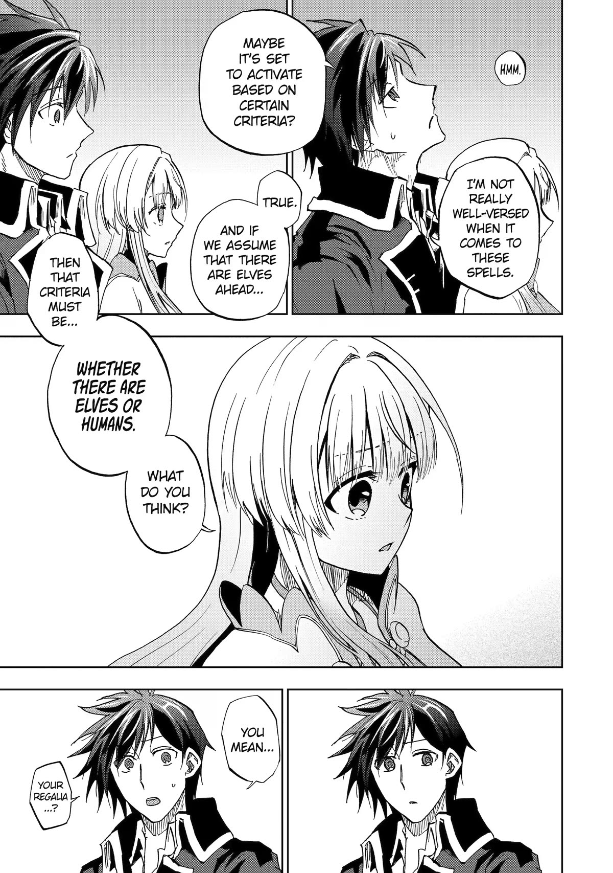 Ankoku Kishi no Ore desu Ga Saikyou no Seikishi wo Mezashimasu Chapter 46 page 9 - Chapter 46