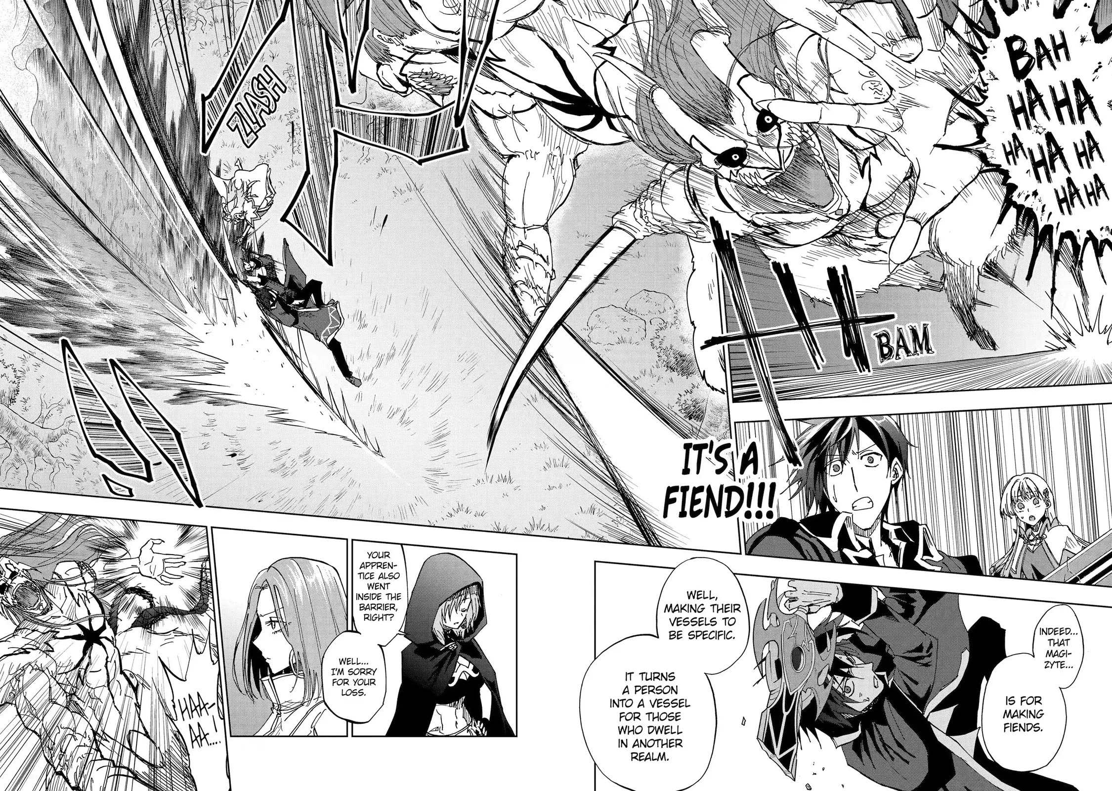 Ankoku Kishi no Ore desu Ga Saikyou no Seikishi wo Mezashimasu Chapter 47 page 17 - Chapter 47