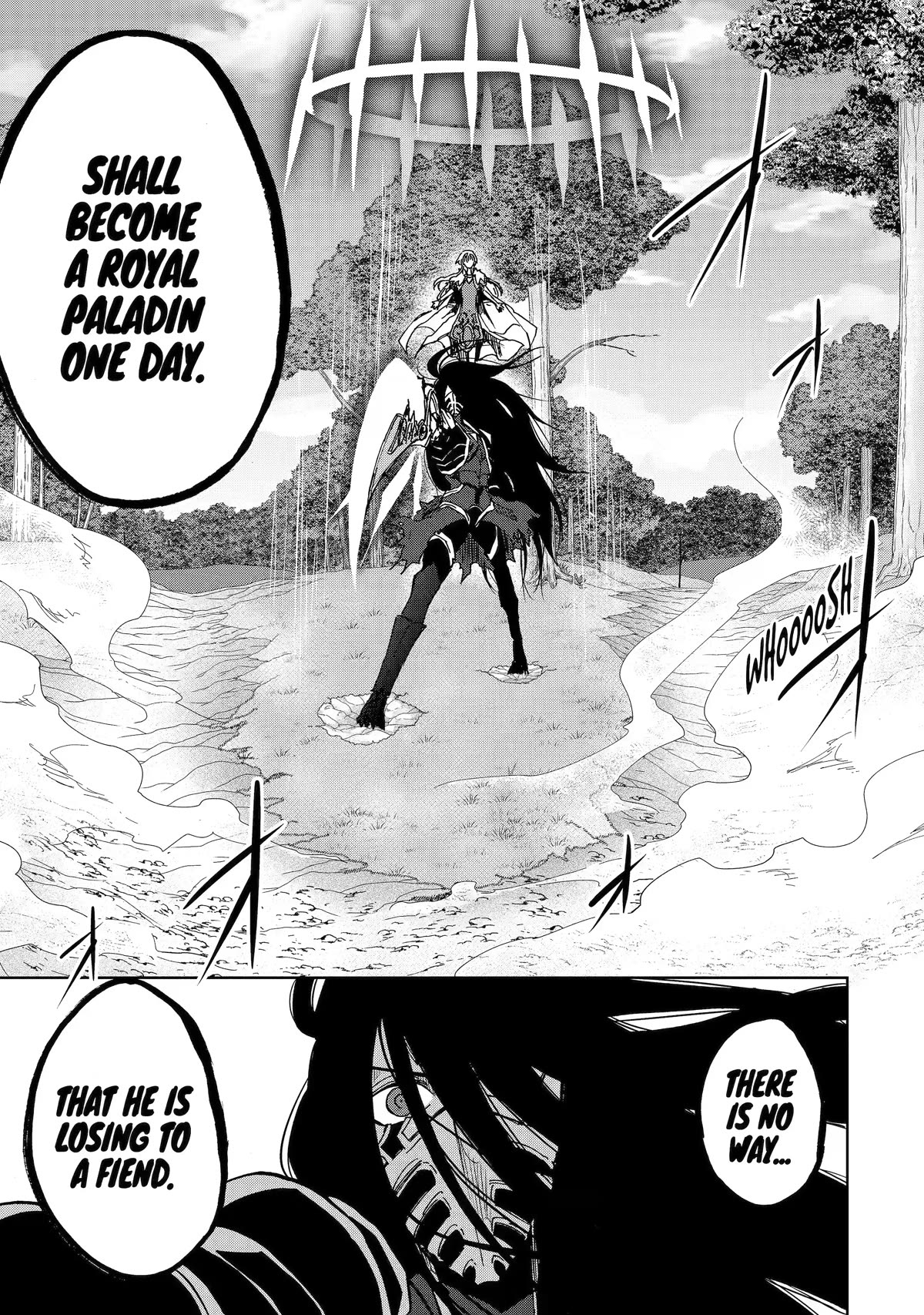 Ankoku Kishi no Ore desu Ga Saikyou no Seikishi wo Mezashimasu Chapter 47 page 19 - Chapter 47