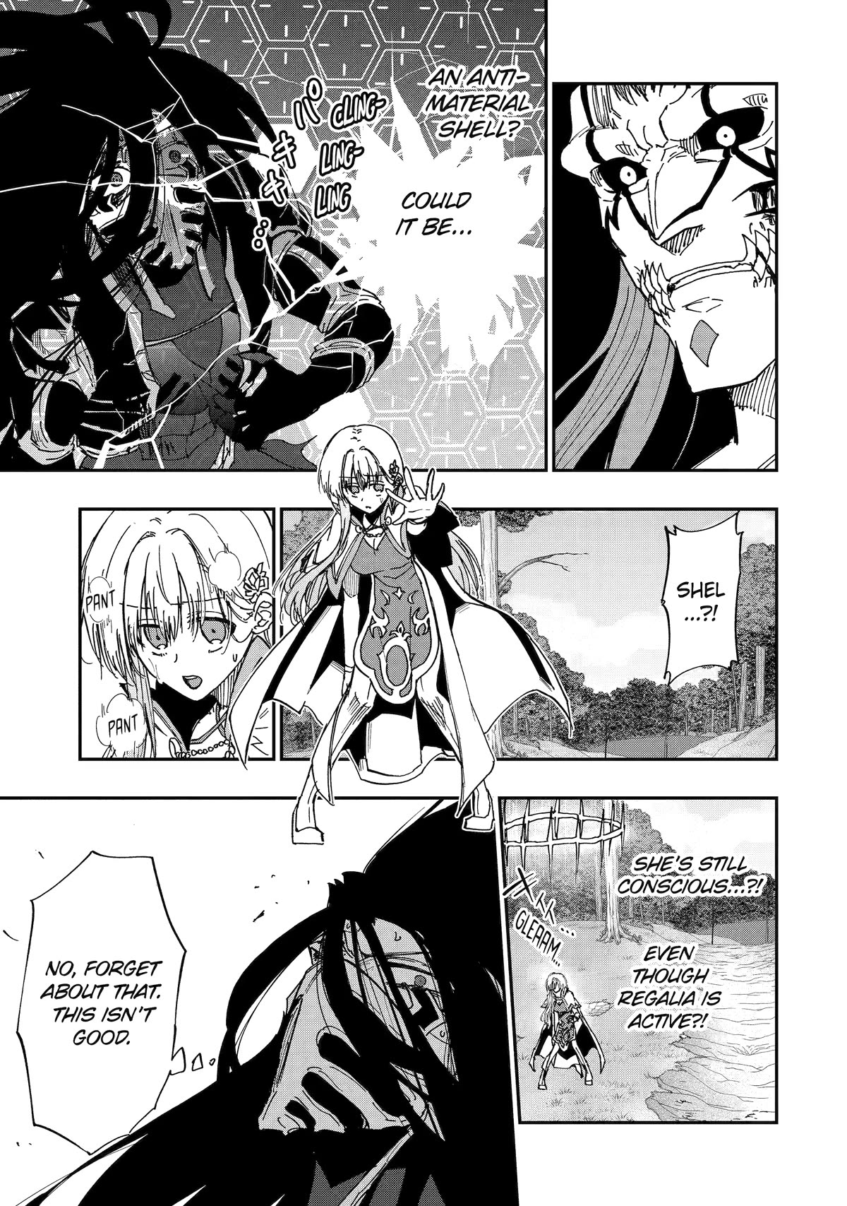 Ankoku Kishi no Ore desu Ga Saikyou no Seikishi wo Mezashimasu Chapter 48 page 13 - Chapter 48