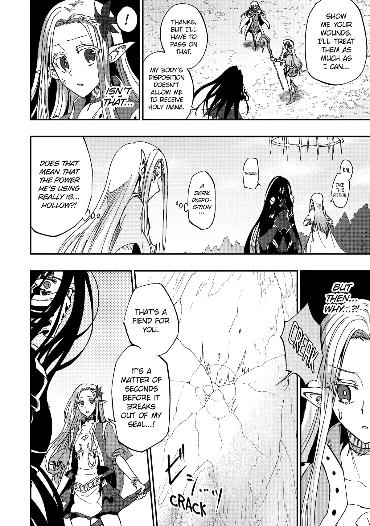 Ankoku Kishi no Ore desu Ga Saikyou no Seikishi wo Mezashimasu Chapter 48 page 21 - Chapter 48