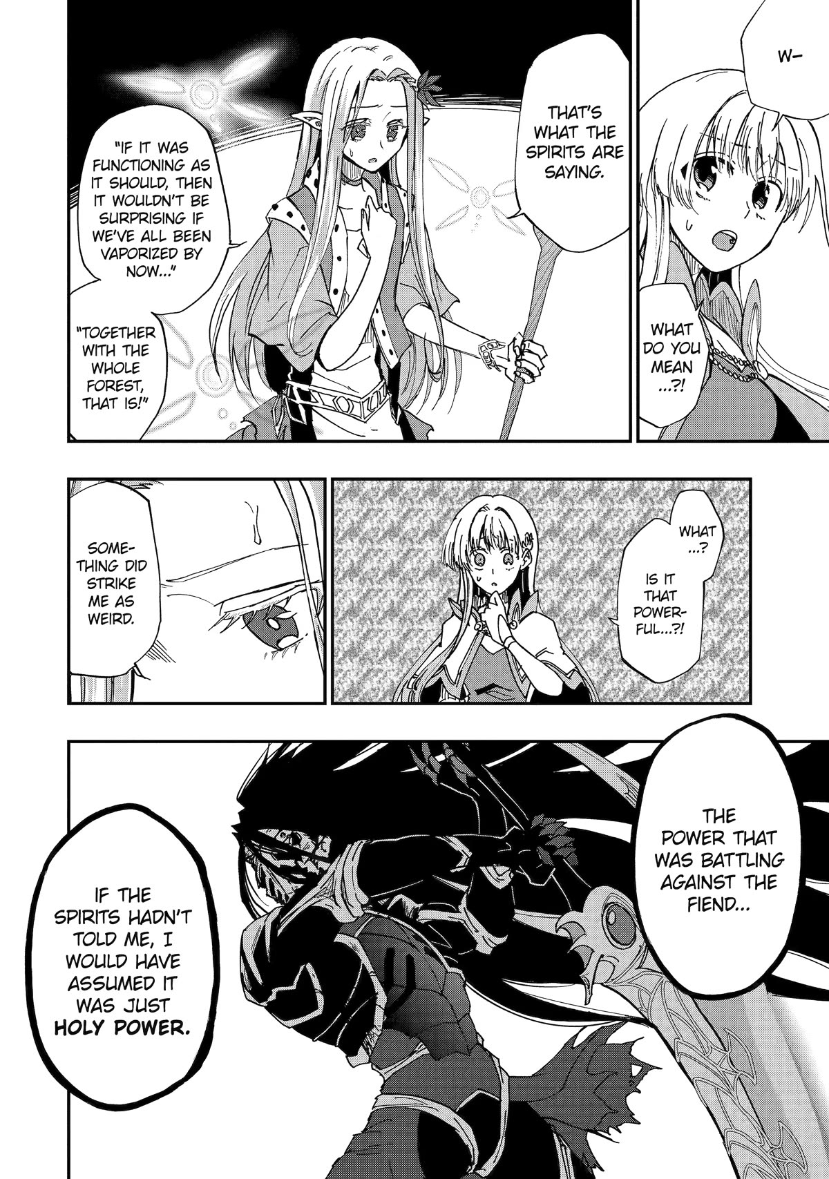 Ankoku Kishi no Ore desu Ga Saikyou no Seikishi wo Mezashimasu Chapter 48 page 27 - Chapter 48