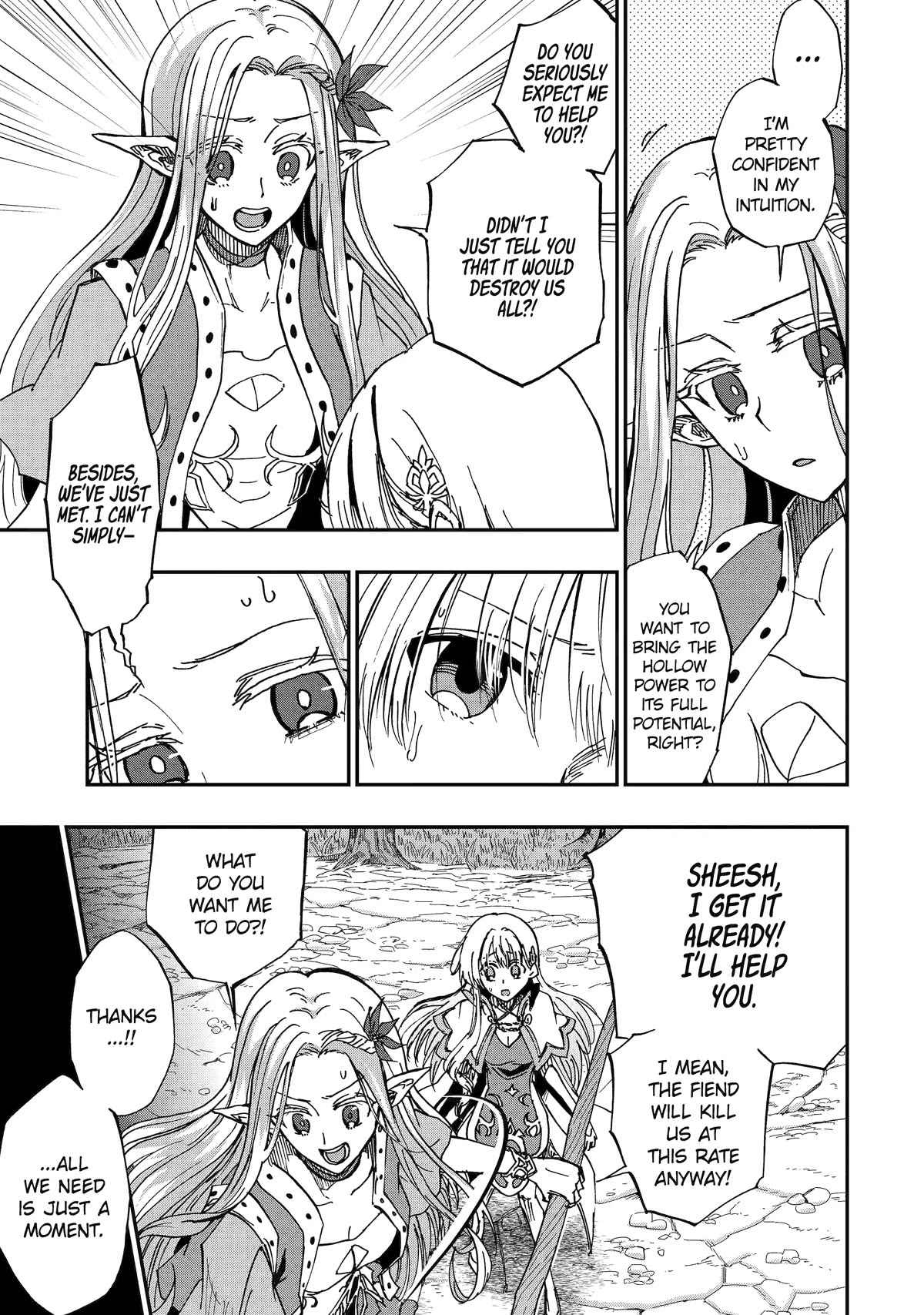 Ankoku Kishi no Ore desu Ga Saikyou no Seikishi wo Mezashimasu Chapter 48 page 30 - Chapter 48