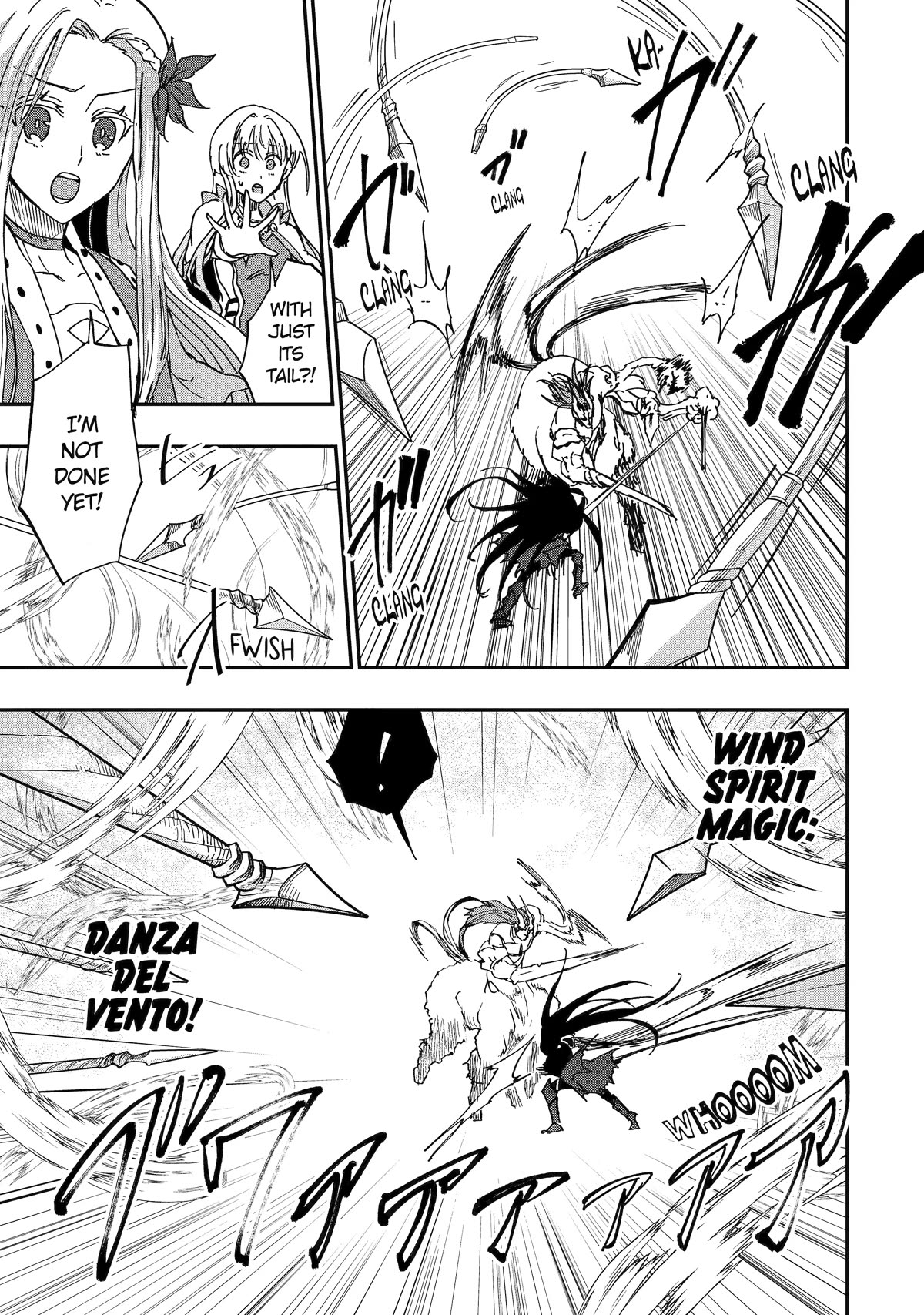 Ankoku Kishi no Ore desu Ga Saikyou no Seikishi wo Mezashimasu Chapter 48 page 32 - Chapter 48