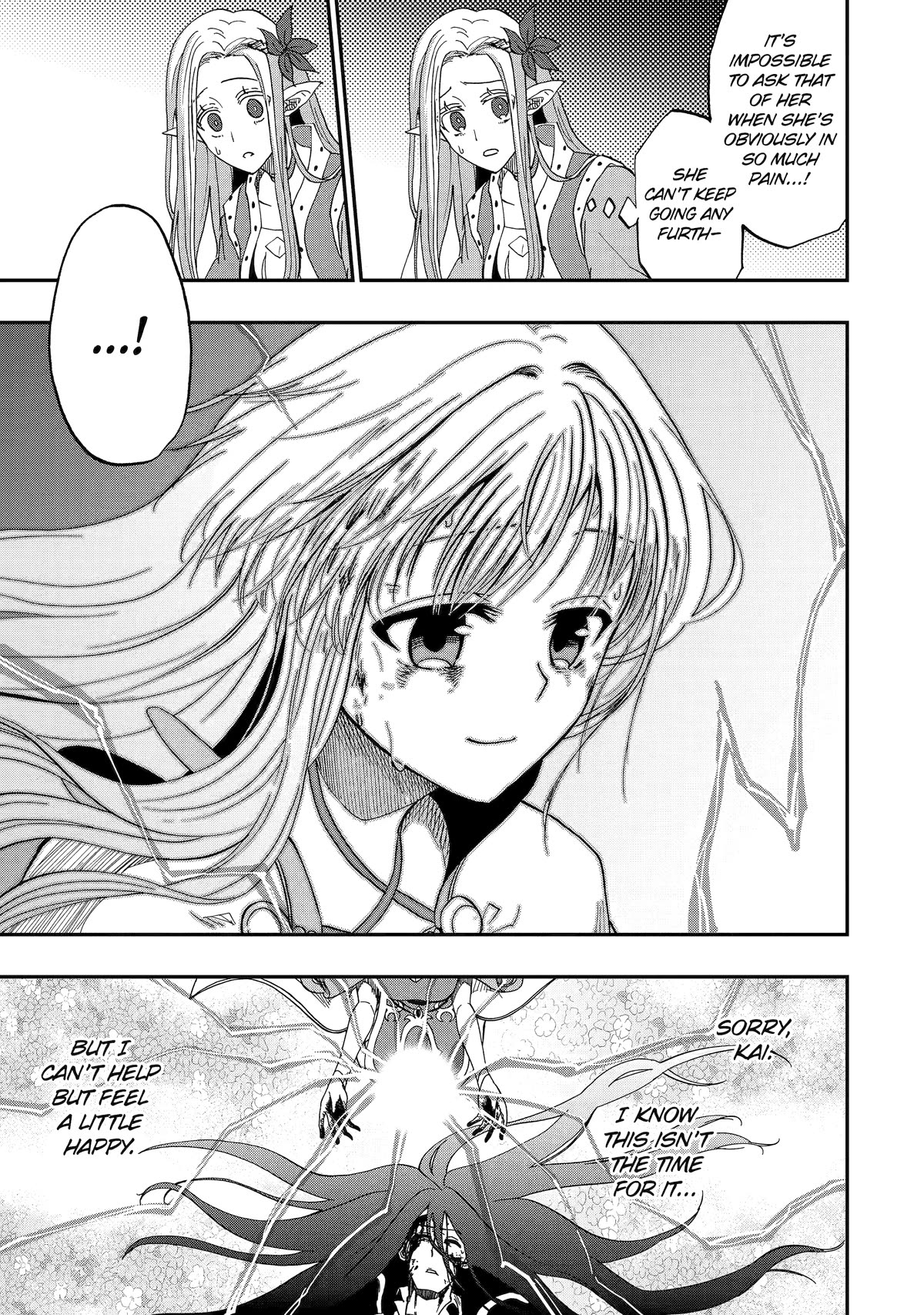 Ankoku Kishi no Ore desu Ga Saikyou no Seikishi wo Mezashimasu Chapter 49 page 17 - Chapter 49