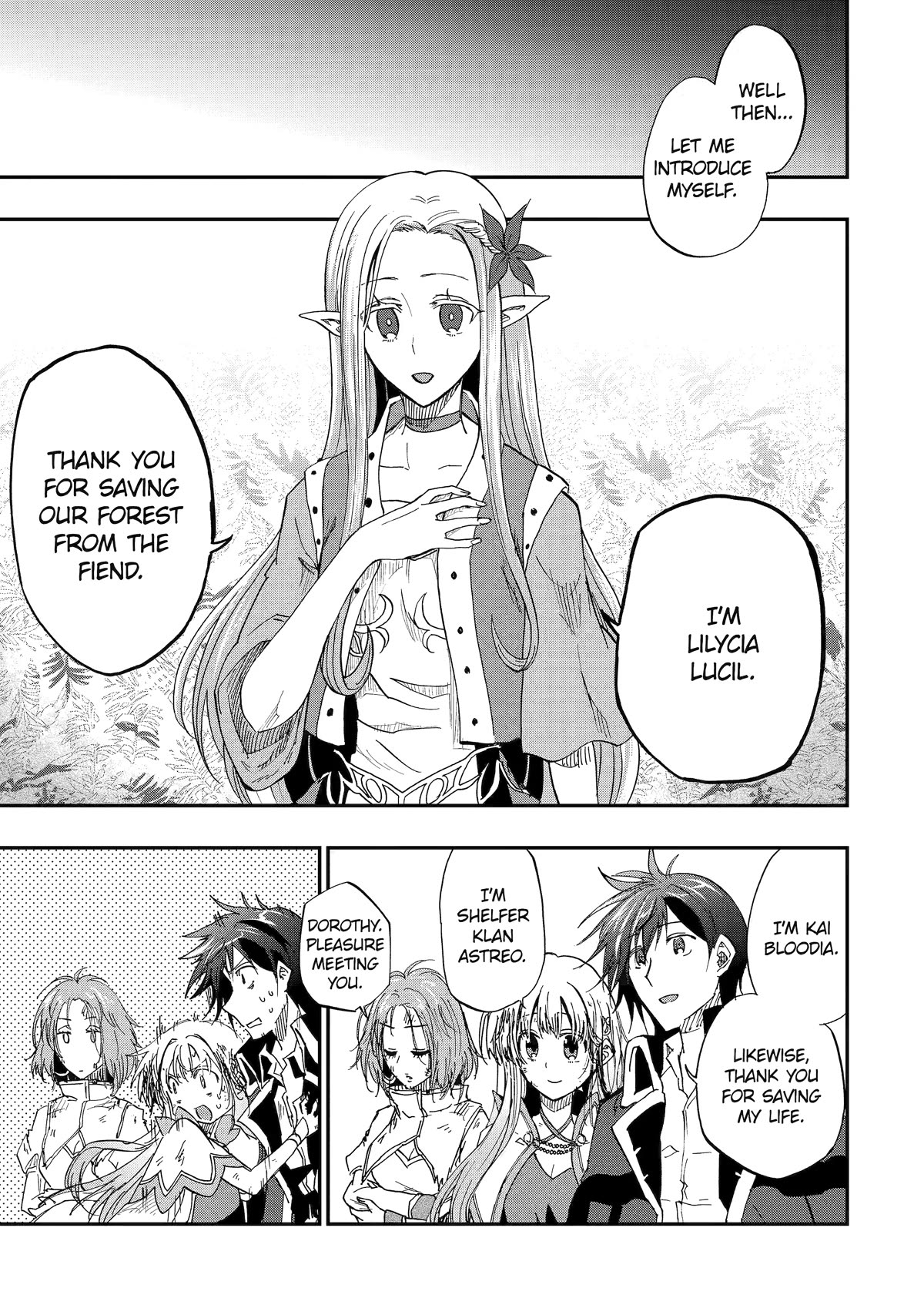 Ankoku Kishi no Ore desu Ga Saikyou no Seikishi wo Mezashimasu Chapter 49 page 23 - Chapter 49