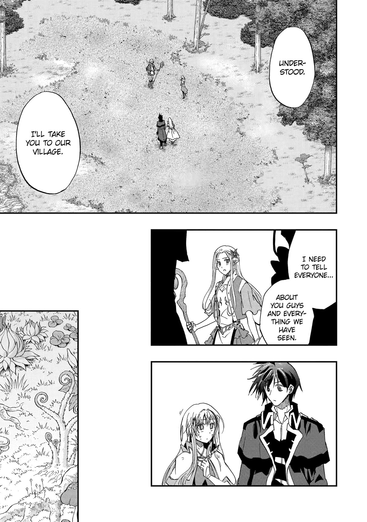 Ankoku Kishi no Ore desu Ga Saikyou no Seikishi wo Mezashimasu Chapter 49 page 25 - Chapter 49