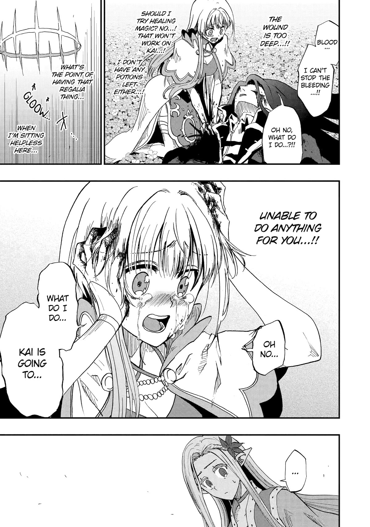 Ankoku Kishi no Ore desu Ga Saikyou no Seikishi wo Mezashimasu Chapter 49 page 8 - Chapter 49