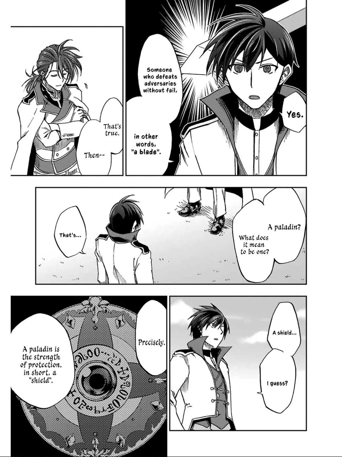 Ankoku Kishi no Ore desu Ga Saikyou no Seikishi wo Mezashimasu Chapter 5 page 11 - Chapter 5: Sensei's Teachings