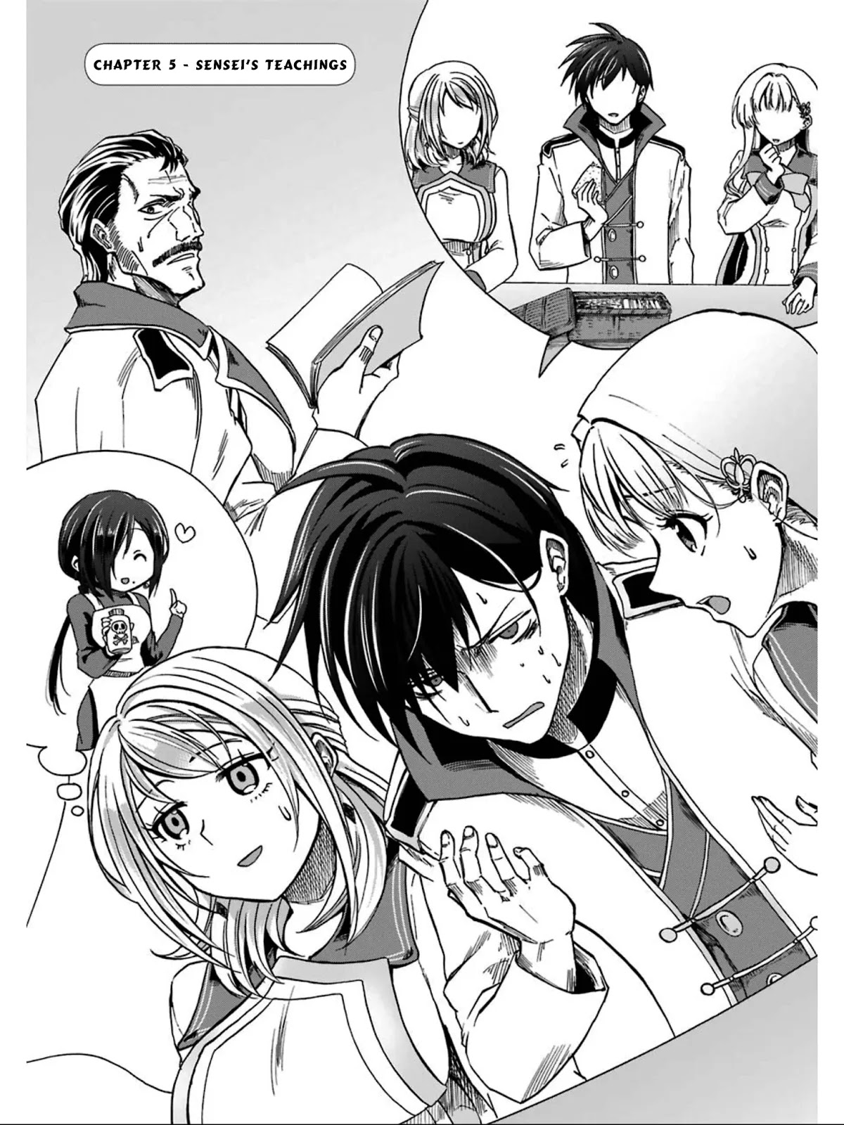 Ankoku Kishi no Ore desu Ga Saikyou no Seikishi wo Mezashimasu Chapter 5 page 2 - Chapter 5: Sensei's Teachings