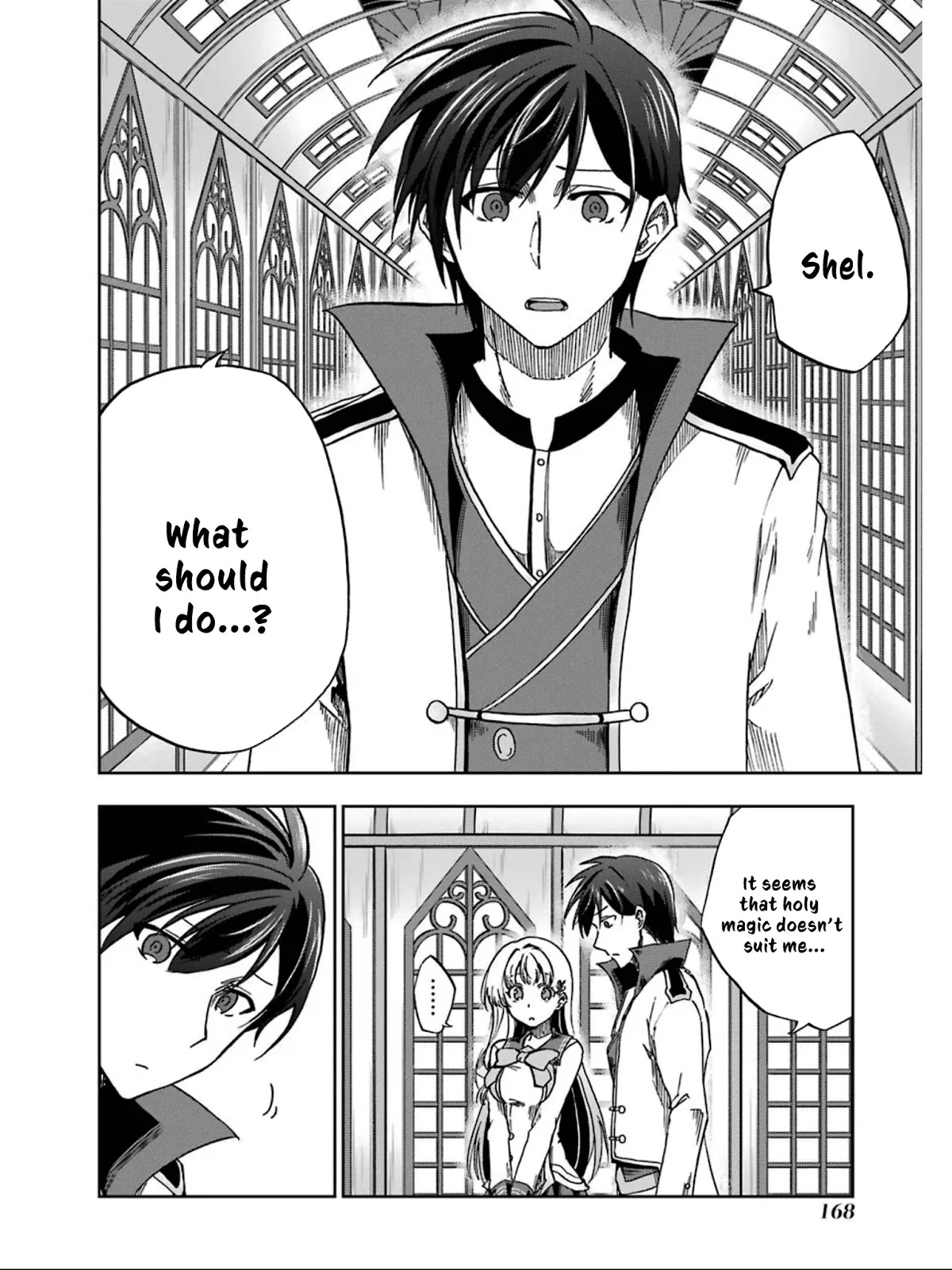 Ankoku Kishi no Ore desu Ga Saikyou no Seikishi wo Mezashimasu Chapter 5 page 6 - Chapter 5: Sensei's Teachings