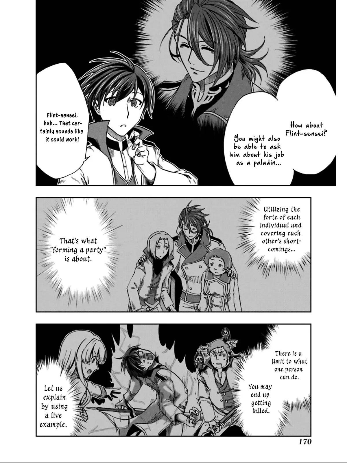 Ankoku Kishi no Ore desu Ga Saikyou no Seikishi wo Mezashimasu Chapter 5 page 8 - Chapter 5: Sensei's Teachings