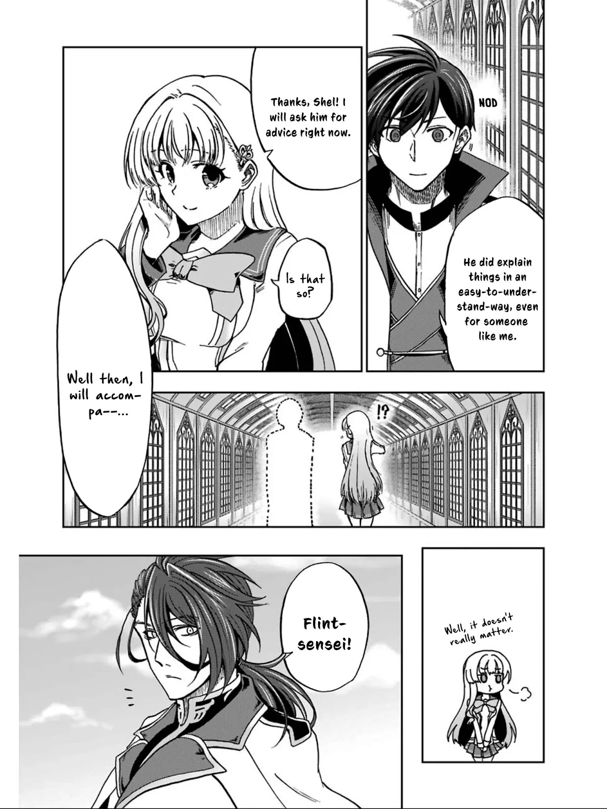 Ankoku Kishi no Ore desu Ga Saikyou no Seikishi wo Mezashimasu Chapter 5 page 9 - Chapter 5: Sensei's Teachings