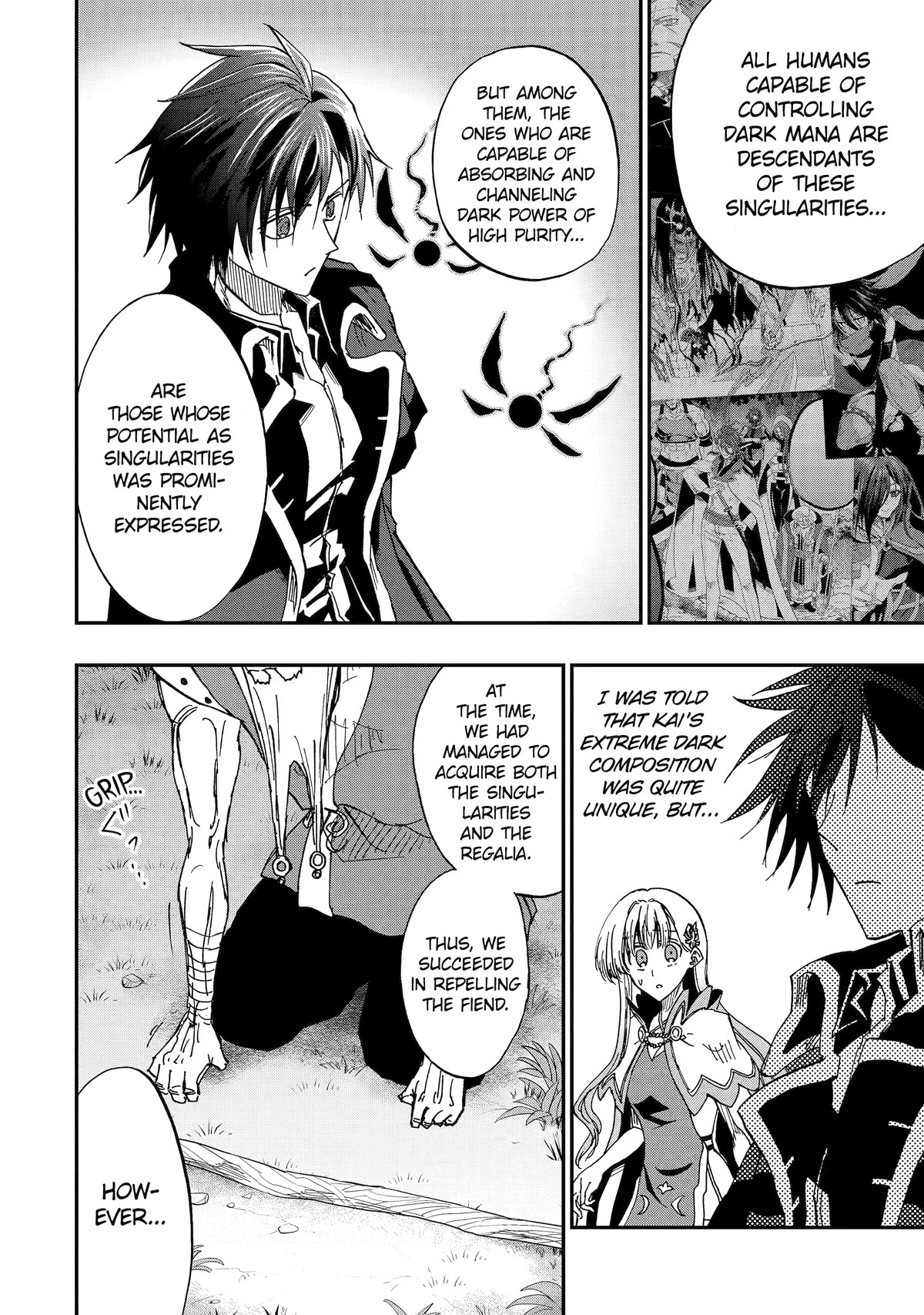 Ankoku Kishi no Ore desu Ga Saikyou no Seikishi wo Mezashimasu Chapter 50 page 10 - Chapter 50