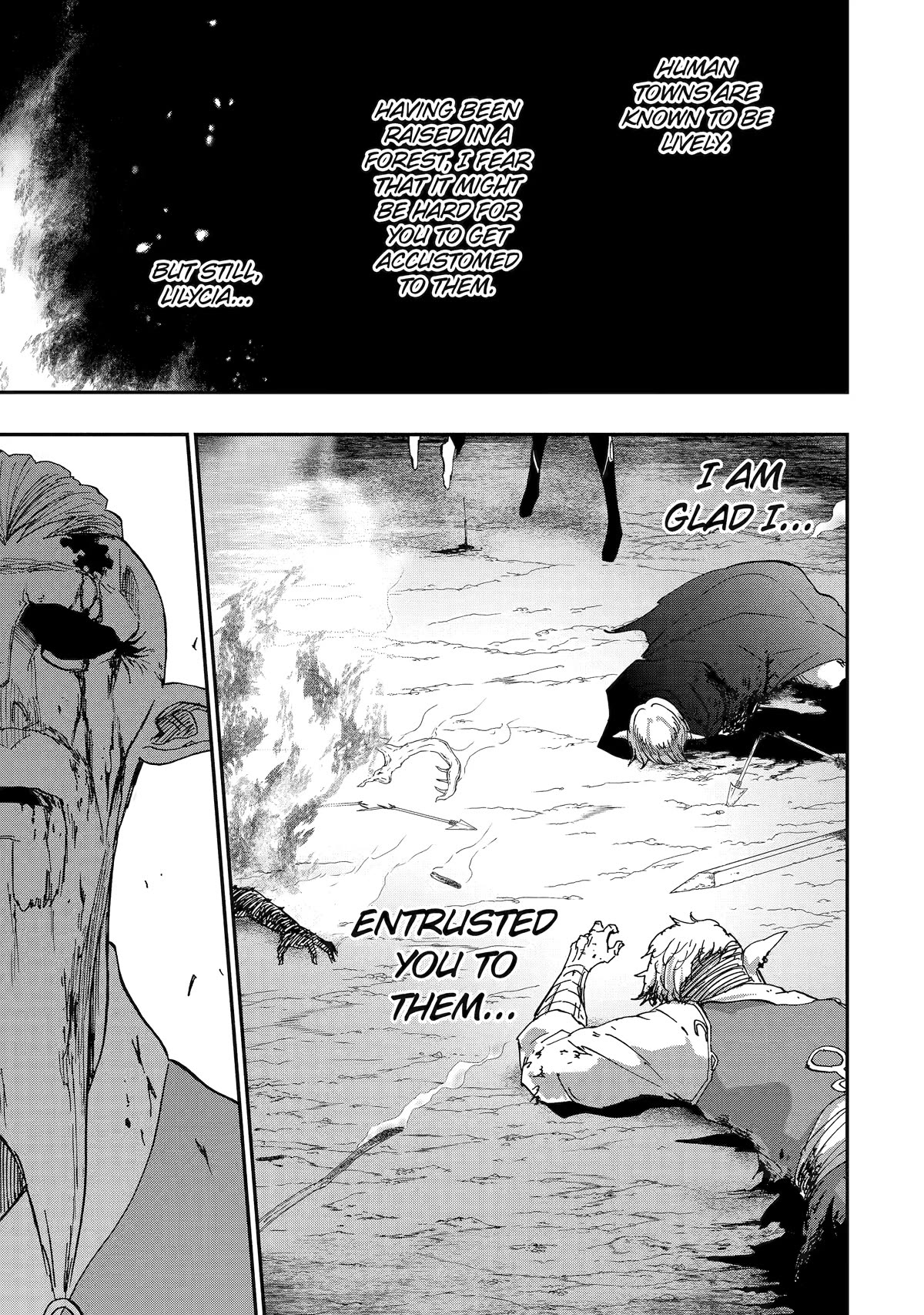 Ankoku Kishi no Ore desu Ga Saikyou no Seikishi wo Mezashimasu Chapter 50 page 27 - Chapter 50