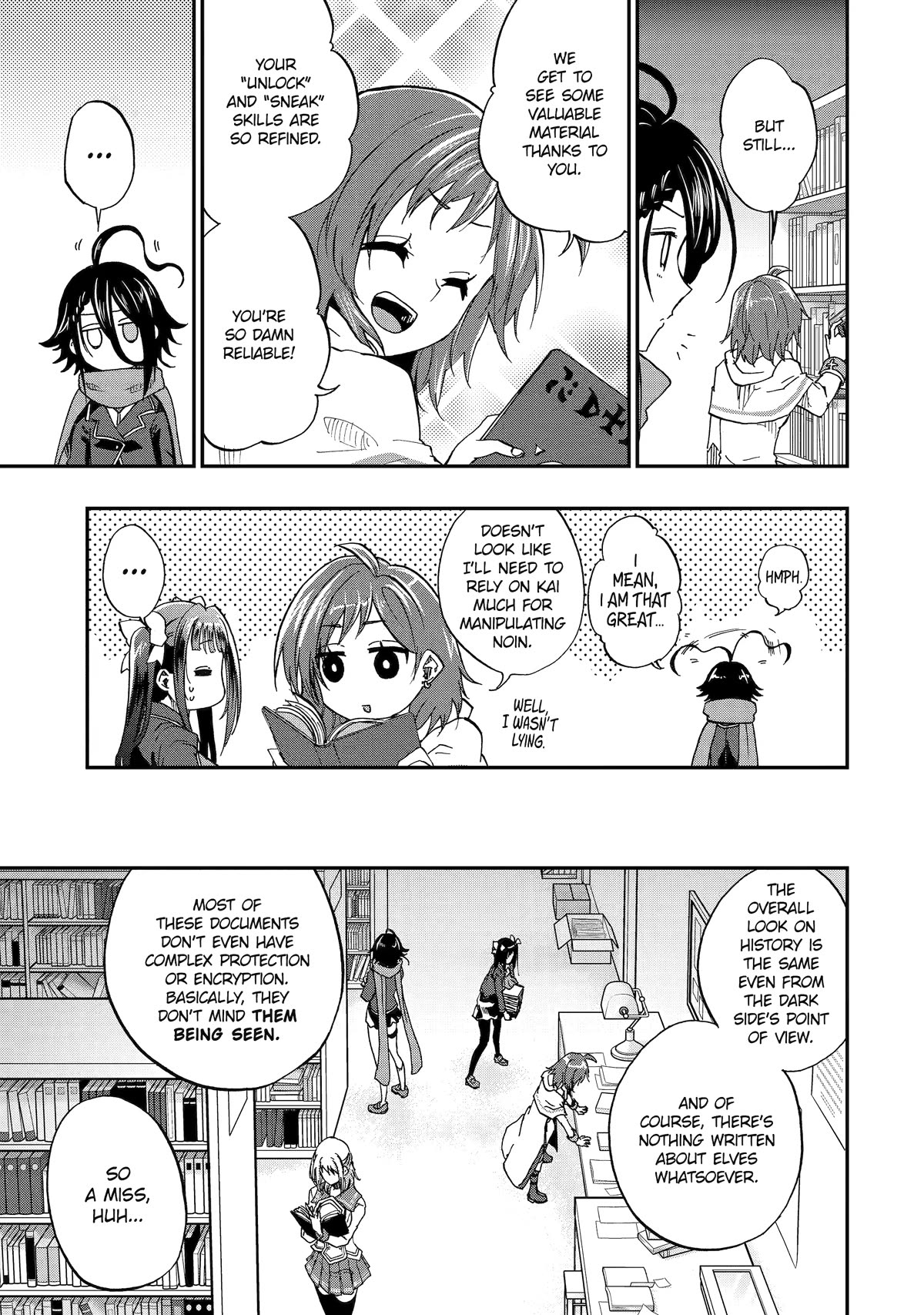 Ankoku Kishi no Ore desu Ga Saikyou no Seikishi wo Mezashimasu Chapter 50 page 3 - Chapter 50