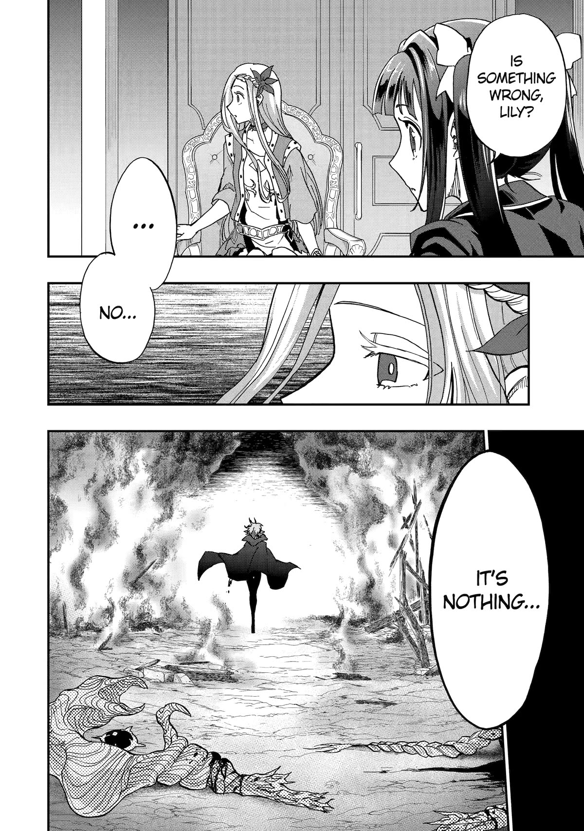 Ankoku Kishi no Ore desu Ga Saikyou no Seikishi wo Mezashimasu Chapter 50 page 32 - Chapter 50