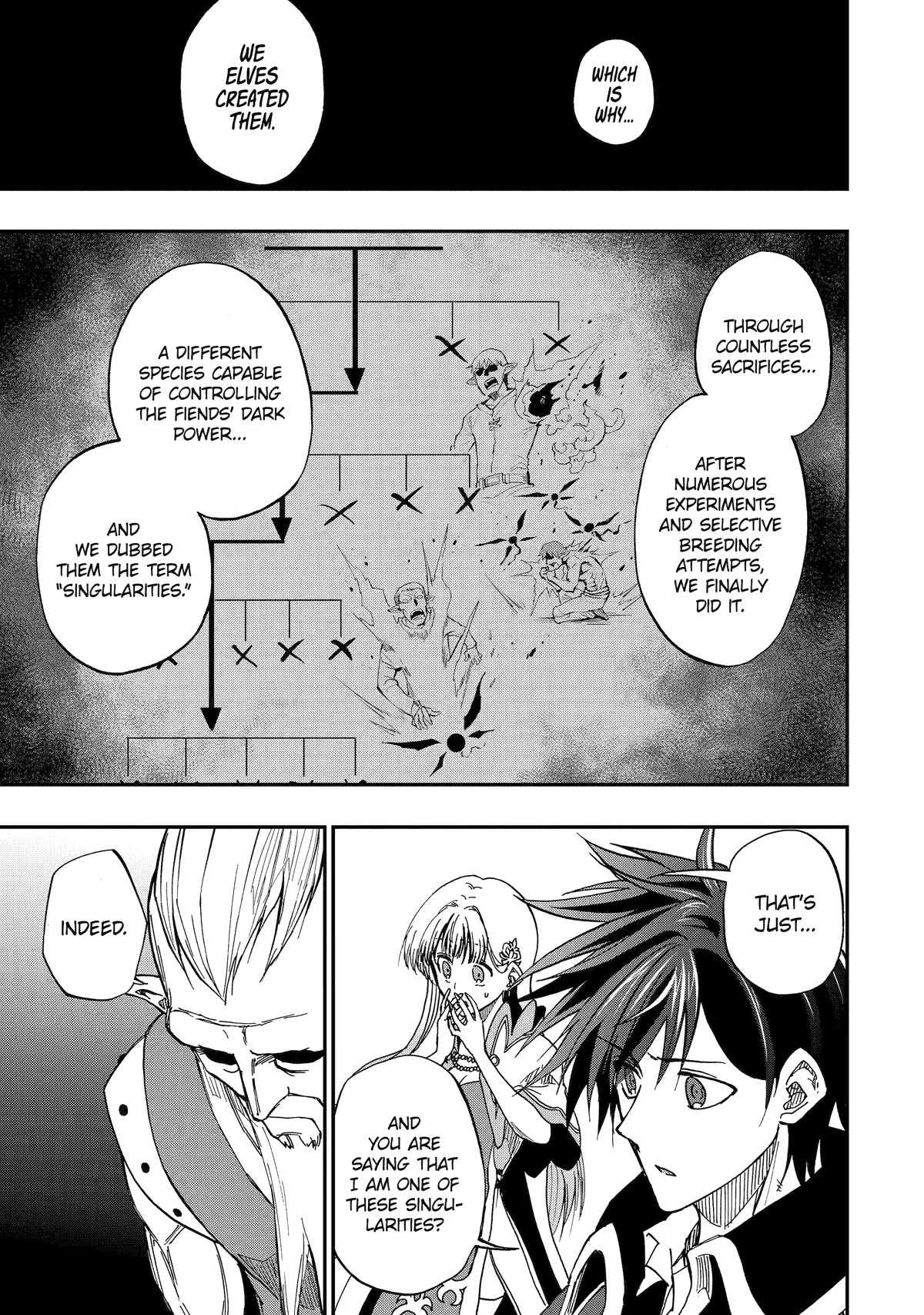 Ankoku Kishi no Ore desu Ga Saikyou no Seikishi wo Mezashimasu Chapter 50 page 9 - Chapter 50