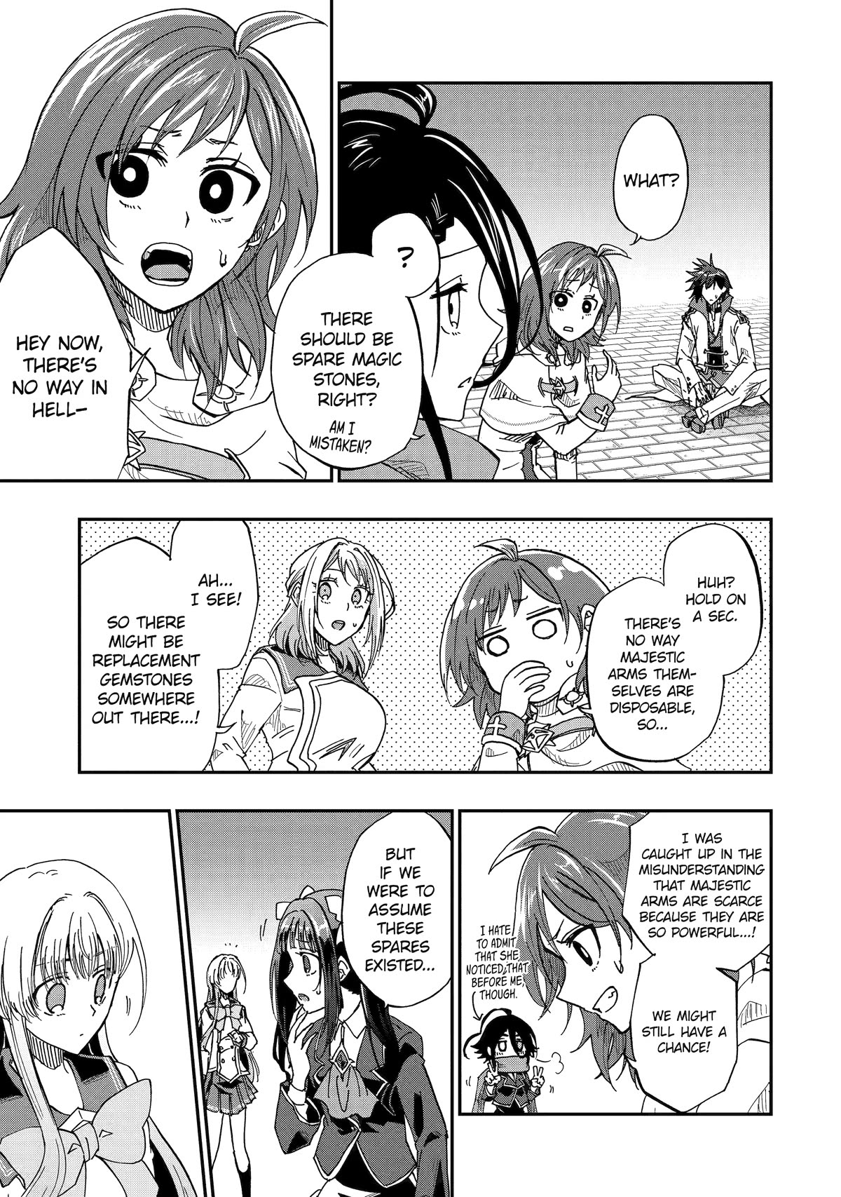 Ankoku Kishi no Ore desu Ga Saikyou no Seikishi wo Mezashimasu Chapter 51 page 29 - Chapter 51