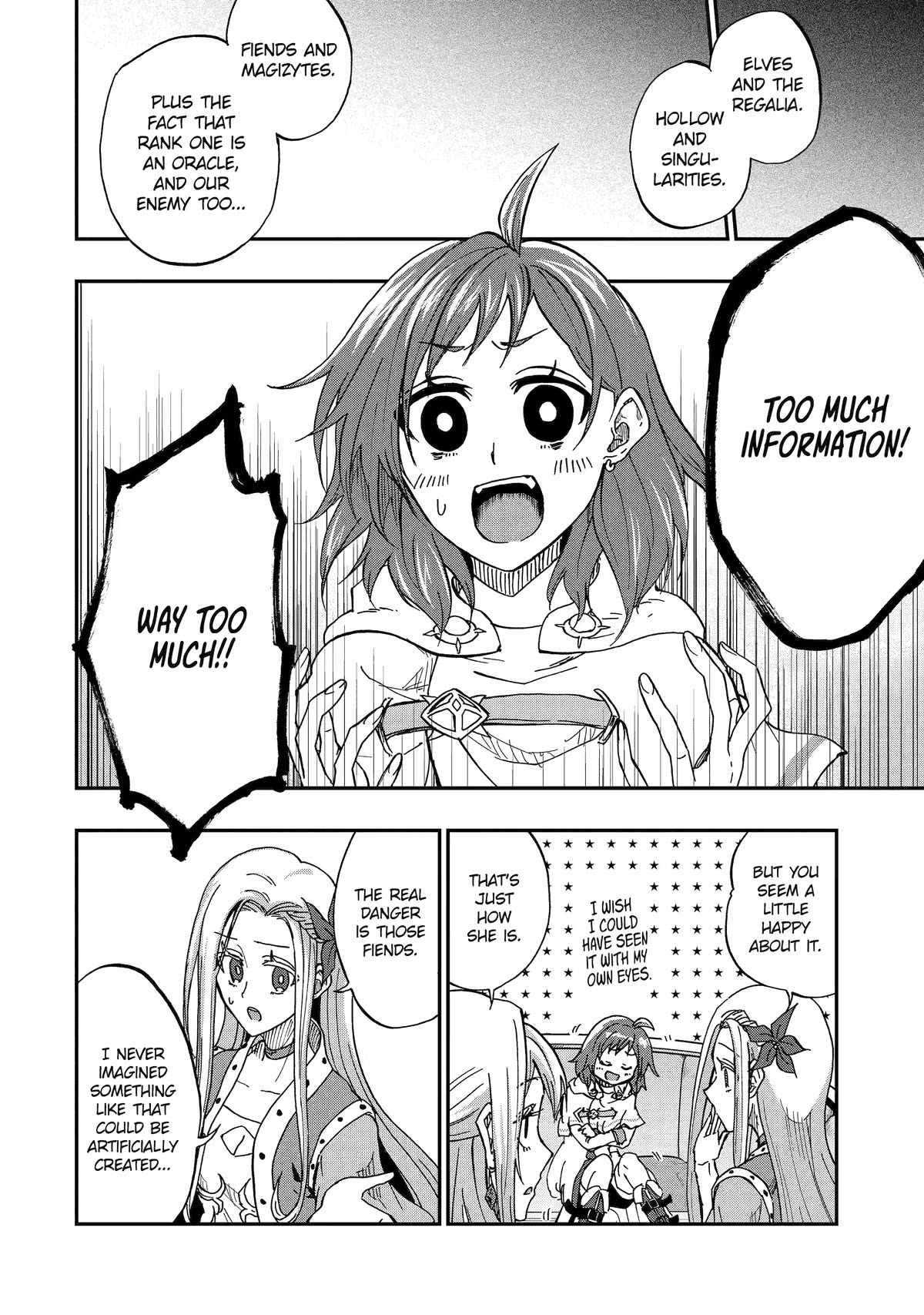 Ankoku Kishi no Ore desu Ga Saikyou no Seikishi wo Mezashimasu Chapter 51 page 6 - Chapter 51