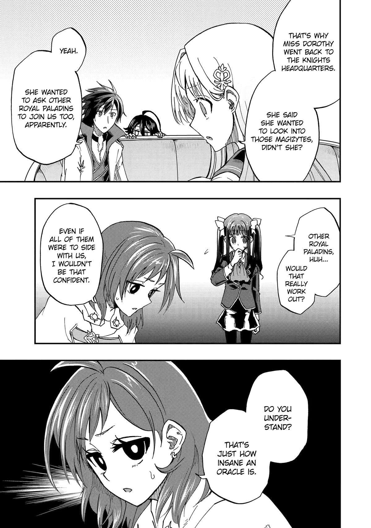 Ankoku Kishi no Ore desu Ga Saikyou no Seikishi wo Mezashimasu Chapter 51 page 7 - Chapter 51