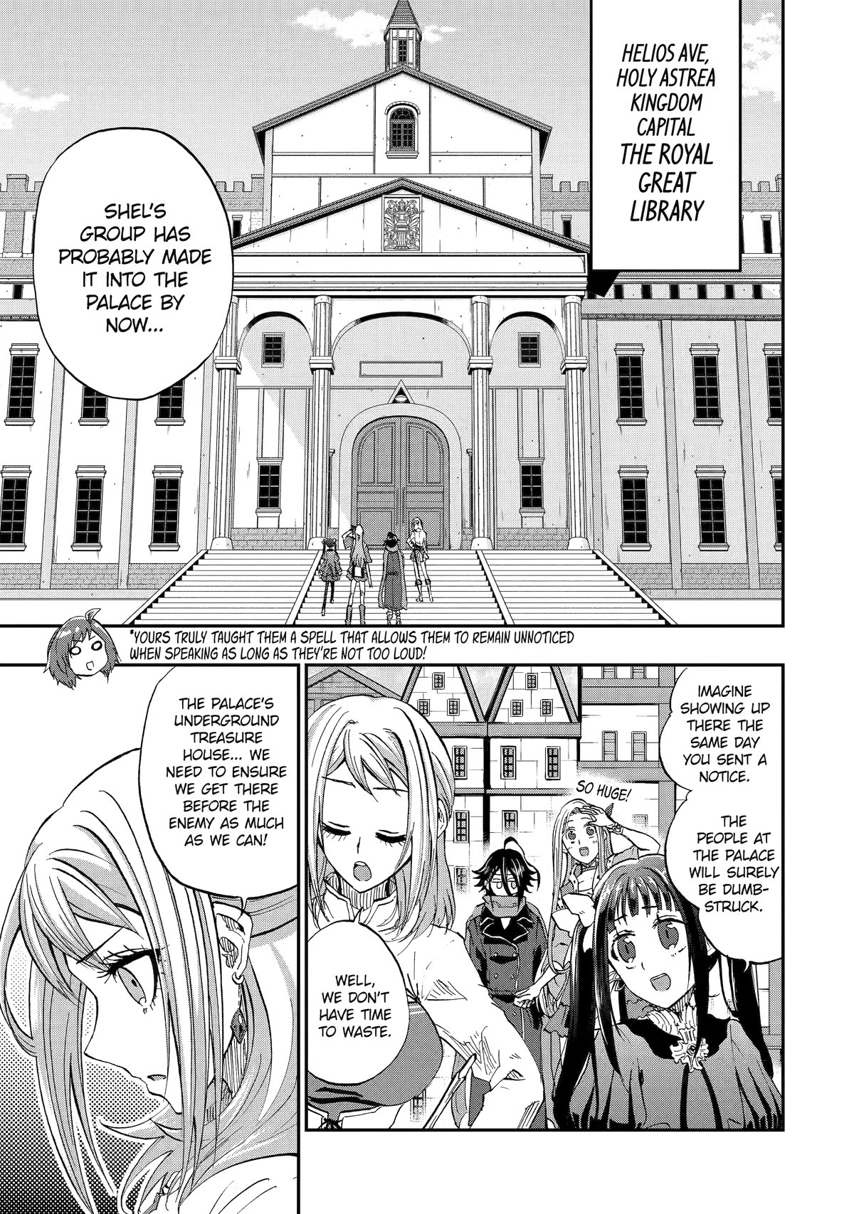 Ankoku Kishi no Ore desu Ga Saikyou no Seikishi wo Mezashimasu Chapter 52 page 1 - Chapter 52