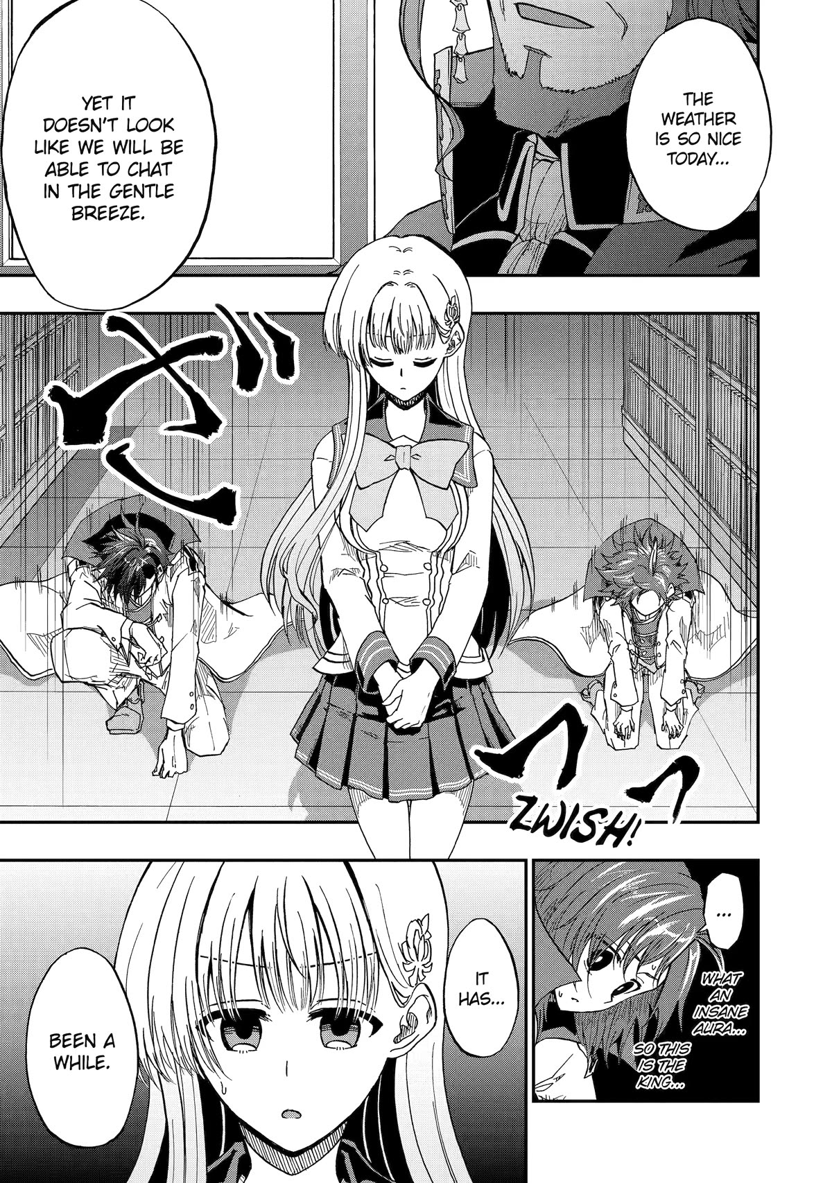 Ankoku Kishi no Ore desu Ga Saikyou no Seikishi wo Mezashimasu Chapter 52 page 28 - Chapter 52
