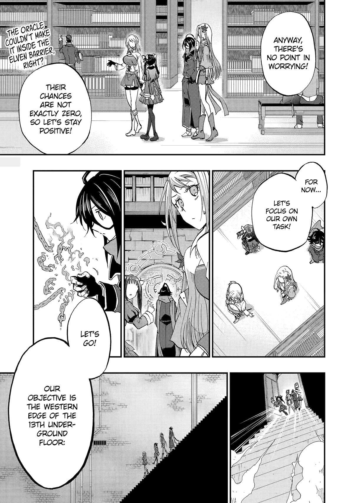 Ankoku Kishi no Ore desu Ga Saikyou no Seikishi wo Mezashimasu Chapter 52 page 3 - Chapter 52