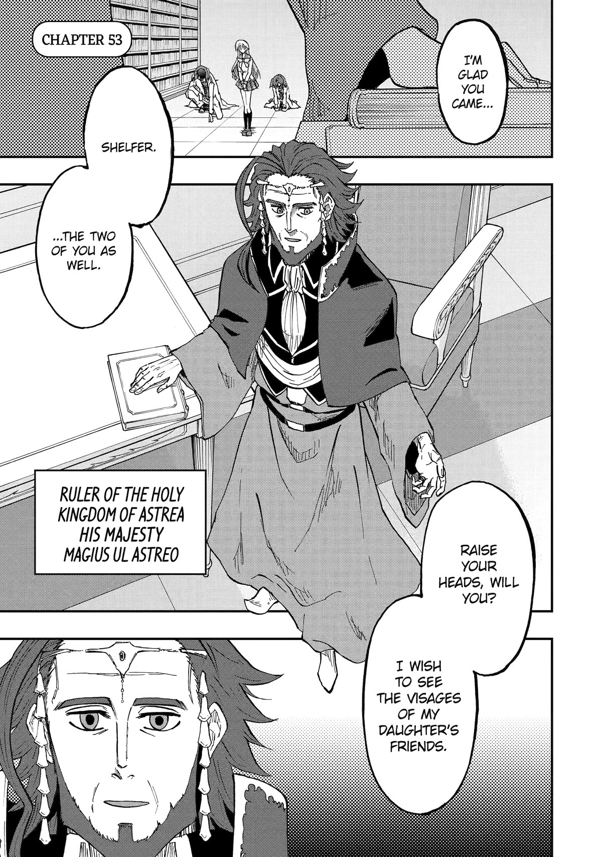 Ankoku Kishi no Ore desu Ga Saikyou no Seikishi wo Mezashimasu Chapter 53 page 1 - Chapter 53