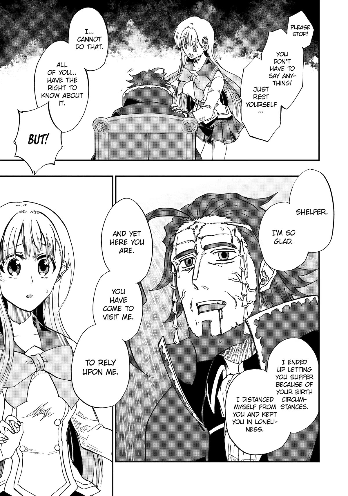 Ankoku Kishi no Ore desu Ga Saikyou no Seikishi wo Mezashimasu Chapter 53 page 11 - Chapter 53