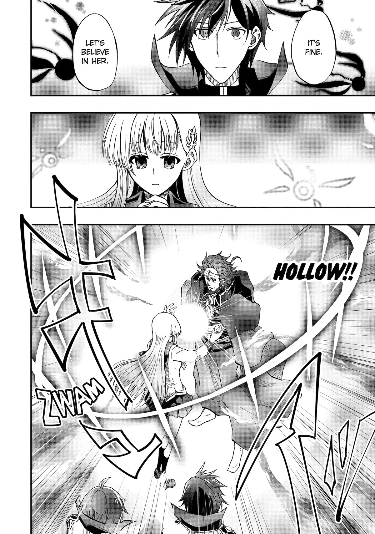 Ankoku Kishi no Ore desu Ga Saikyou no Seikishi wo Mezashimasu Chapter 53 page 14 - Chapter 53