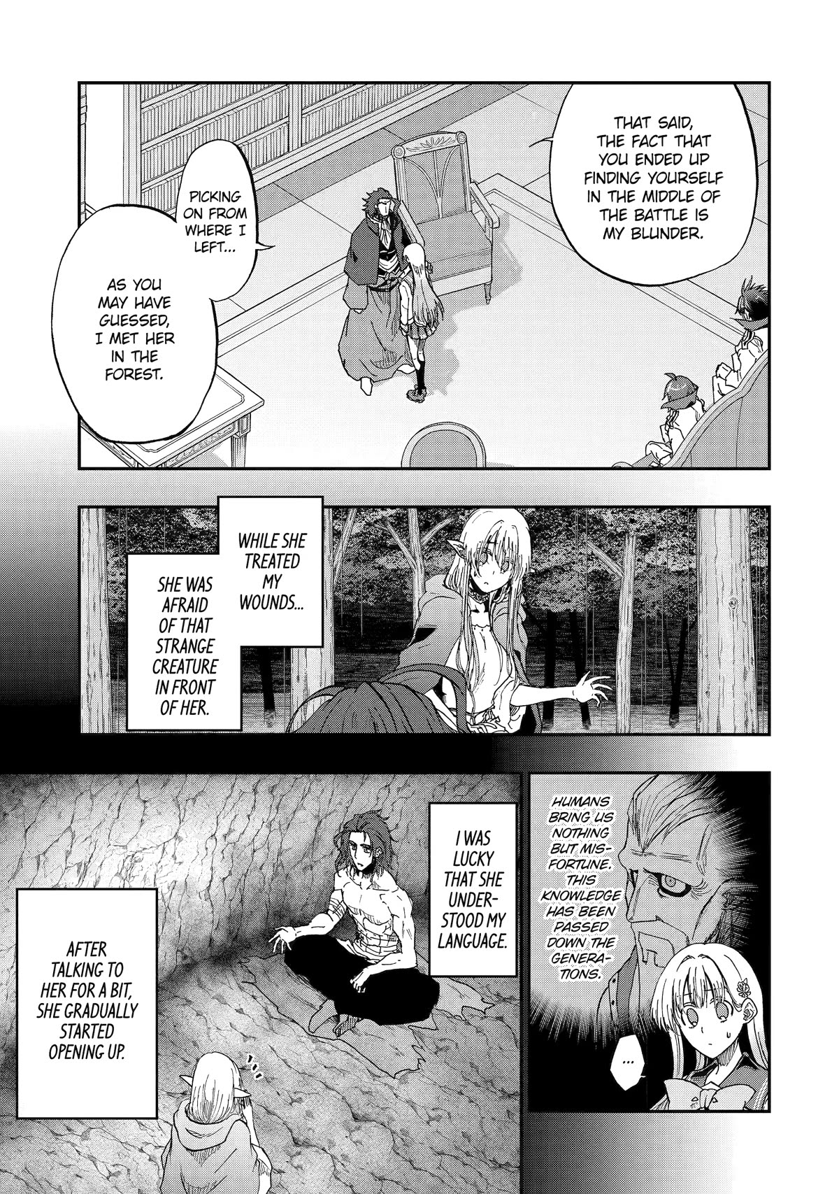 Ankoku Kishi no Ore desu Ga Saikyou no Seikishi wo Mezashimasu Chapter 53 page 17 - Chapter 53