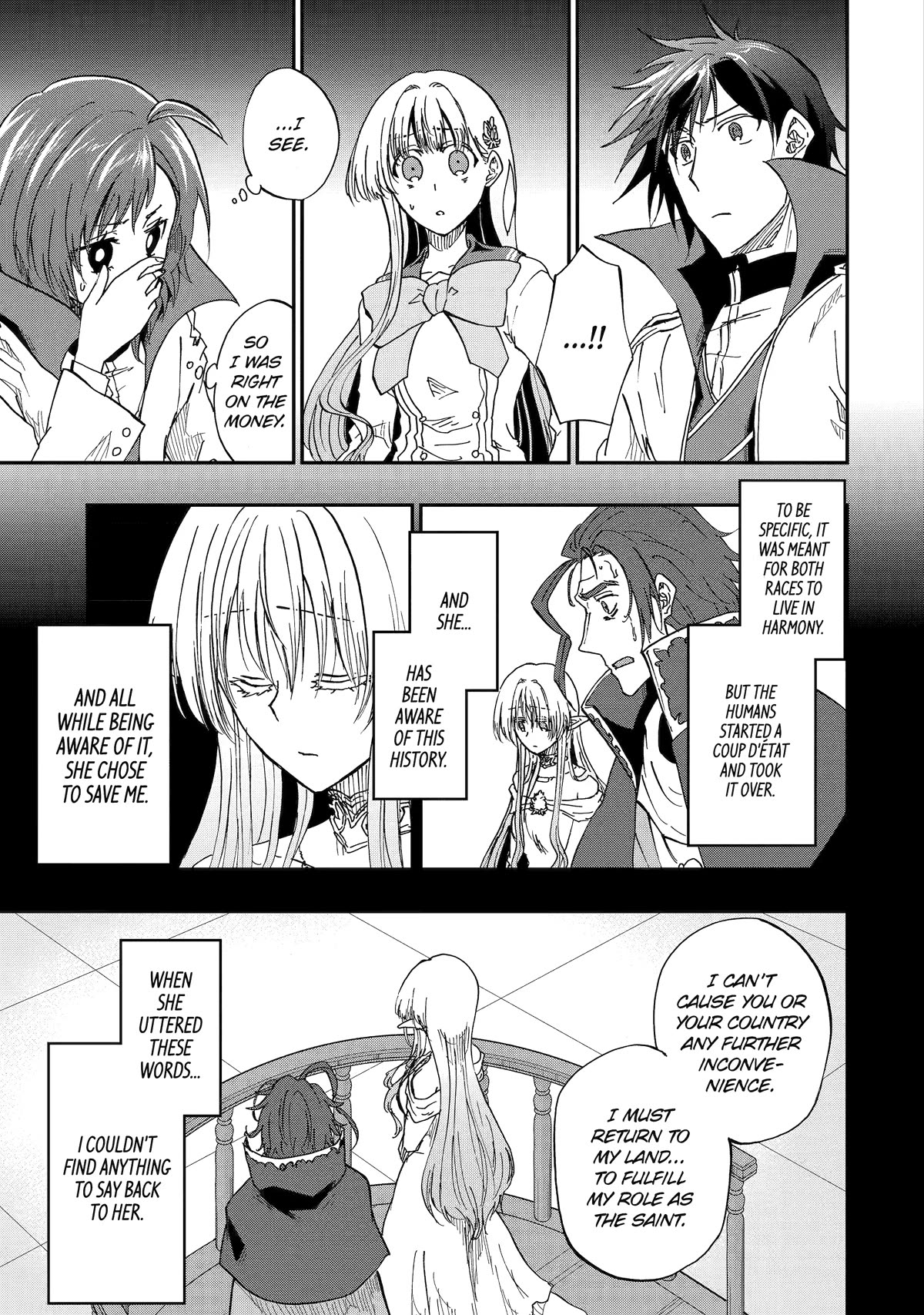 Ankoku Kishi no Ore desu Ga Saikyou no Seikishi wo Mezashimasu Chapter 53 page 21 - Chapter 53