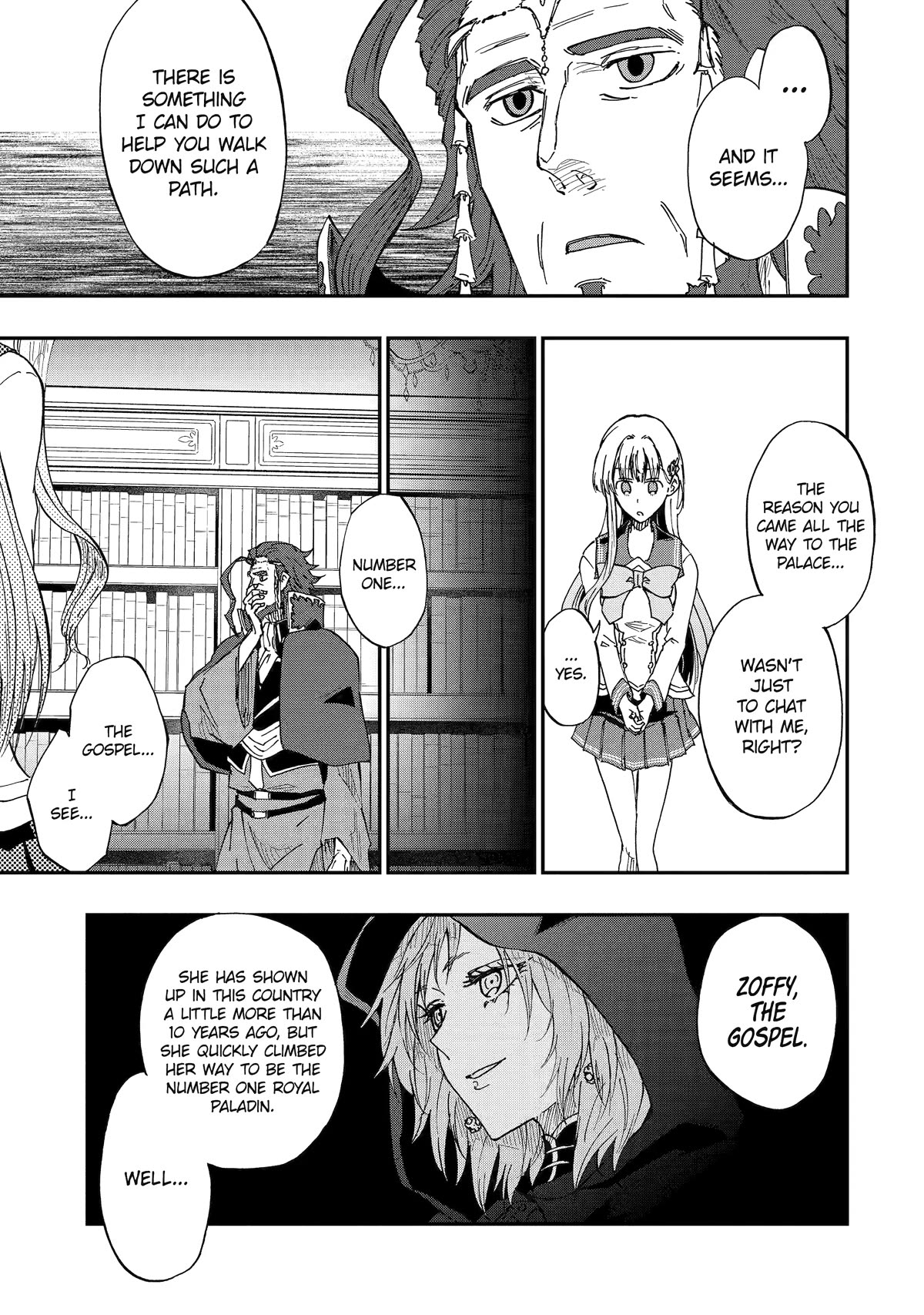 Ankoku Kishi no Ore desu Ga Saikyou no Seikishi wo Mezashimasu Chapter 53 page 25 - Chapter 53