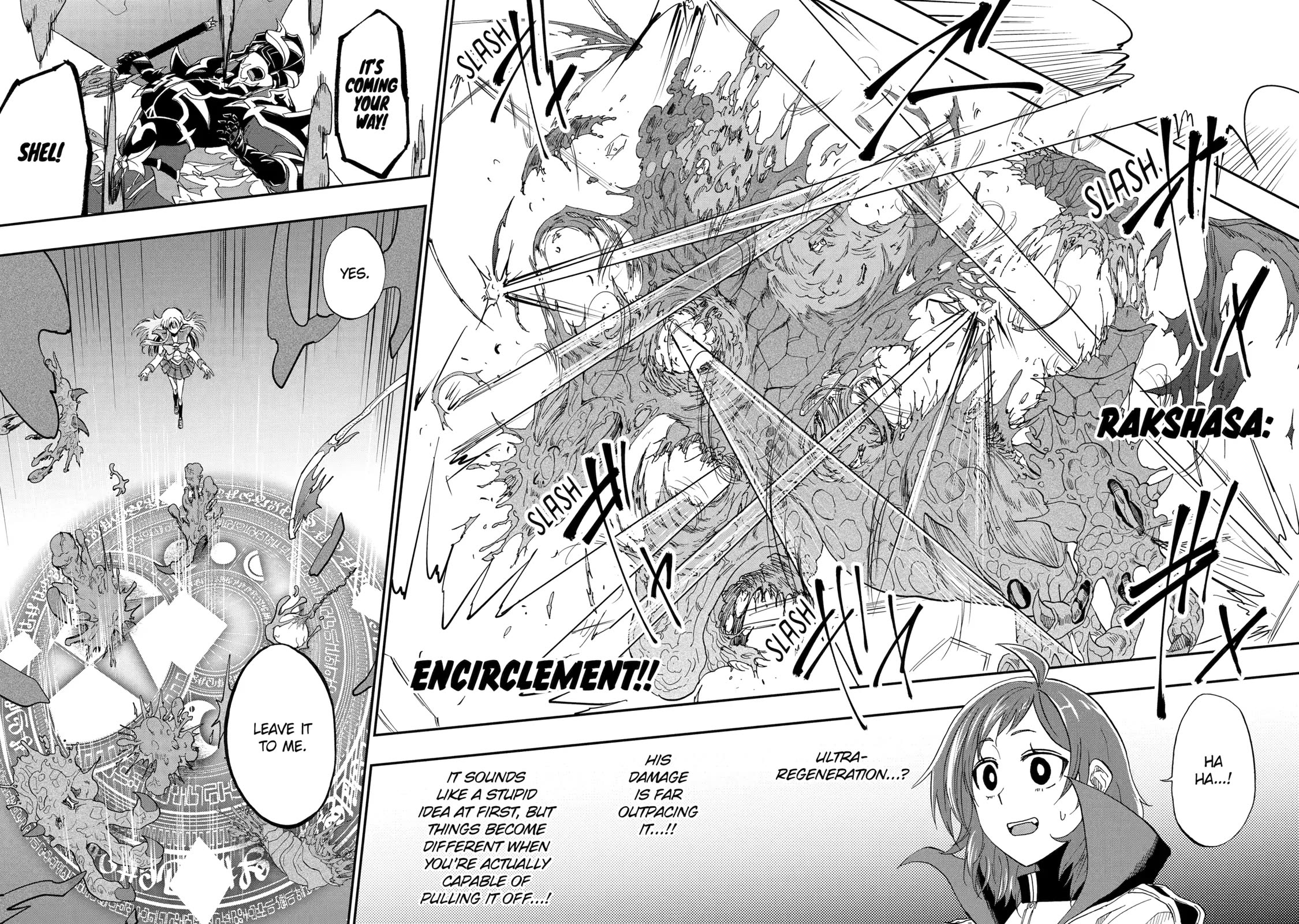 Ankoku Kishi no Ore desu Ga Saikyou no Seikishi wo Mezashimasu Chapter 54 page 15 - Chapter 54