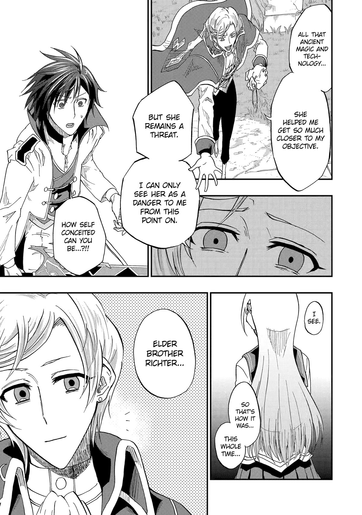 Ankoku Kishi no Ore desu Ga Saikyou no Seikishi wo Mezashimasu Chapter 54 page 32 - Chapter 54