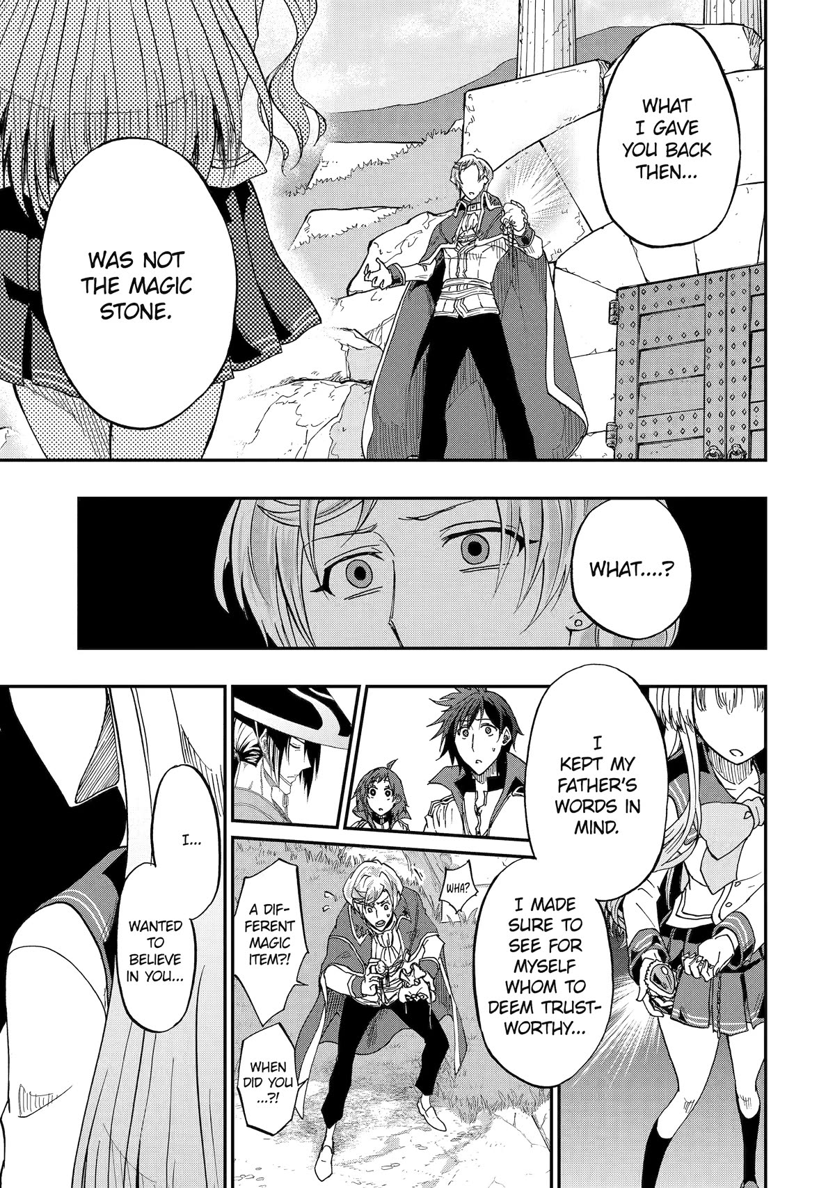 Ankoku Kishi no Ore desu Ga Saikyou no Seikishi wo Mezashimasu Chapter 54 page 34 - Chapter 54