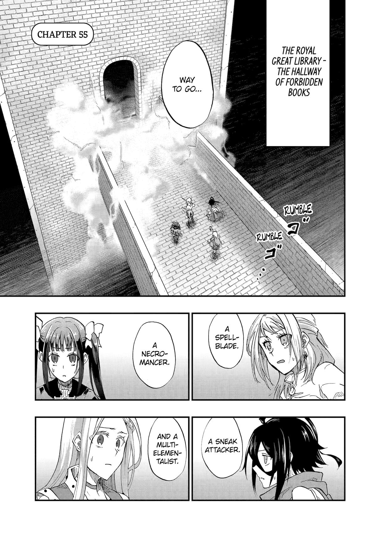 Ankoku Kishi no Ore desu Ga Saikyou no Seikishi wo Mezashimasu Chapter 55 page 1 - Chapter 55