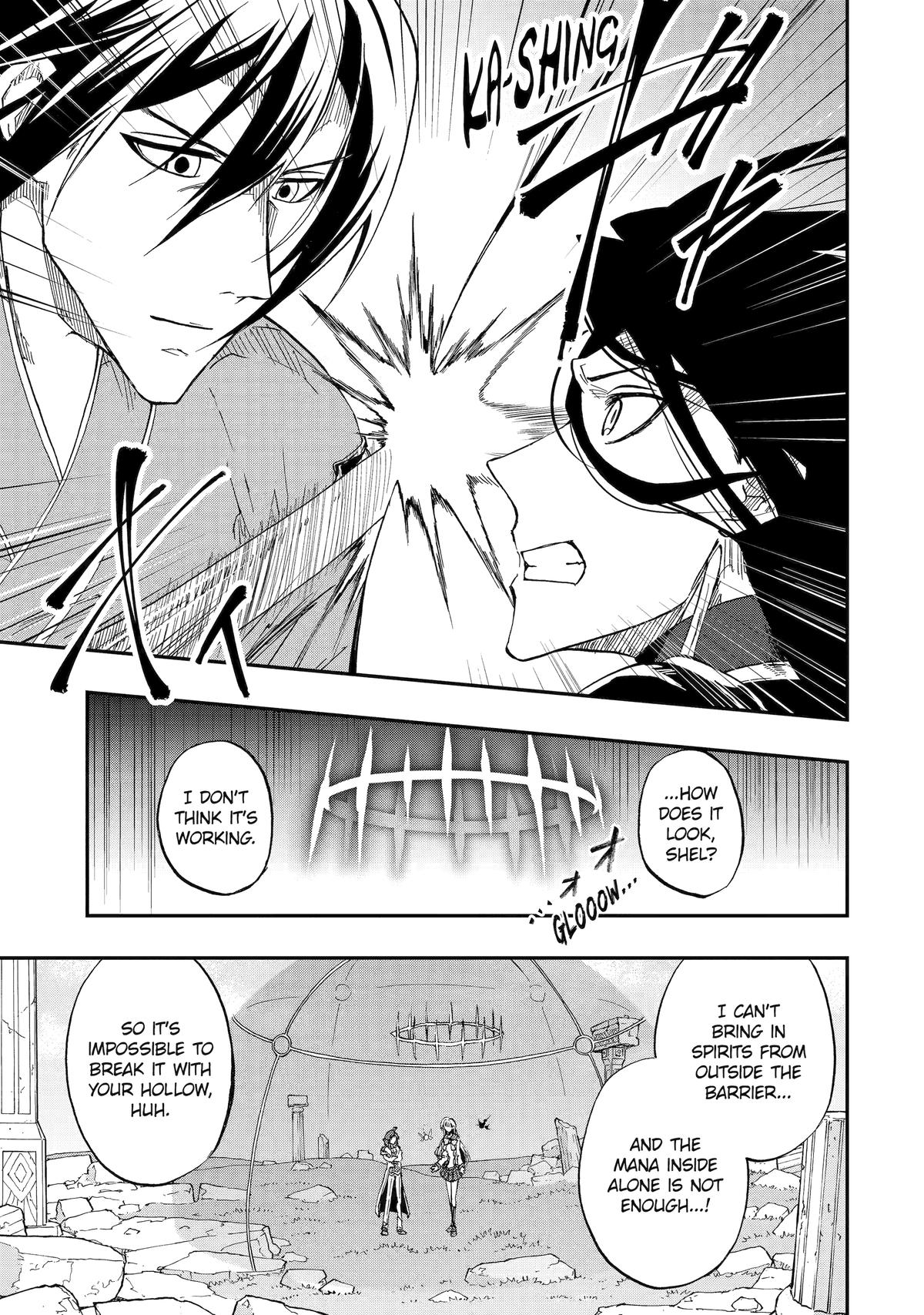 Ankoku Kishi no Ore desu Ga Saikyou no Seikishi wo Mezashimasu Chapter 55 page 17 - Chapter 55