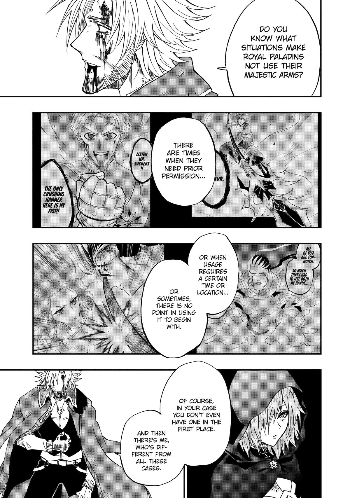 Ankoku Kishi no Ore desu Ga Saikyou no Seikishi wo Mezashimasu Chapter 56 page 28 - Chapter 56
