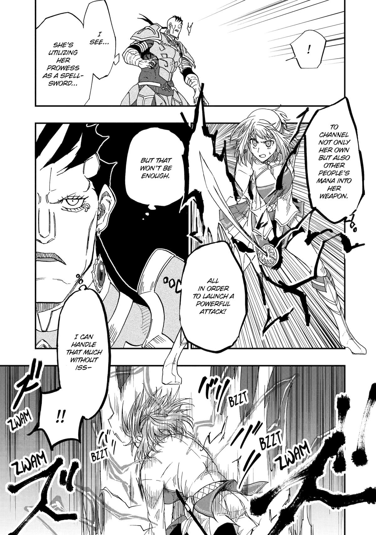 Ankoku Kishi no Ore desu Ga Saikyou no Seikishi wo Mezashimasu Chapter 57 page 13 - Chapter 57
