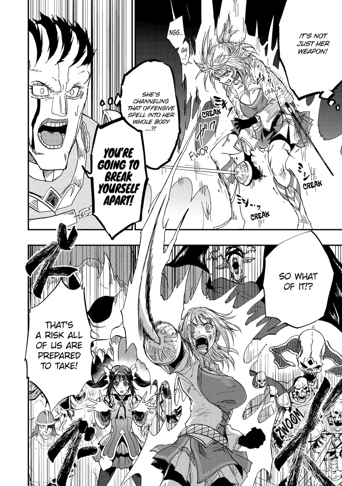 Ankoku Kishi no Ore desu Ga Saikyou no Seikishi wo Mezashimasu Chapter 57 page 14 - Chapter 57