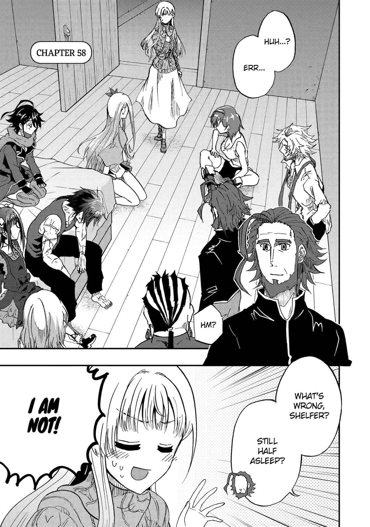 Ankoku Kishi no Ore desu Ga Saikyou no Seikishi wo Mezashimasu Chapter 58 page 1 - Chapter 58