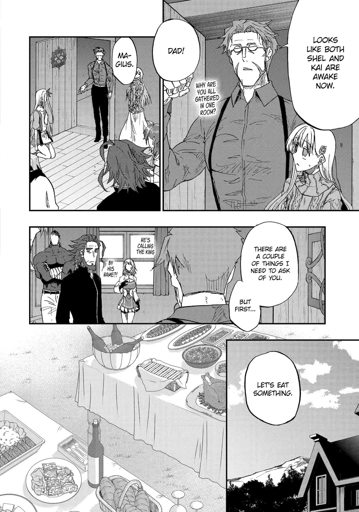 Ankoku Kishi no Ore desu Ga Saikyou no Seikishi wo Mezashimasu Chapter 58 page 4 - Chapter 58