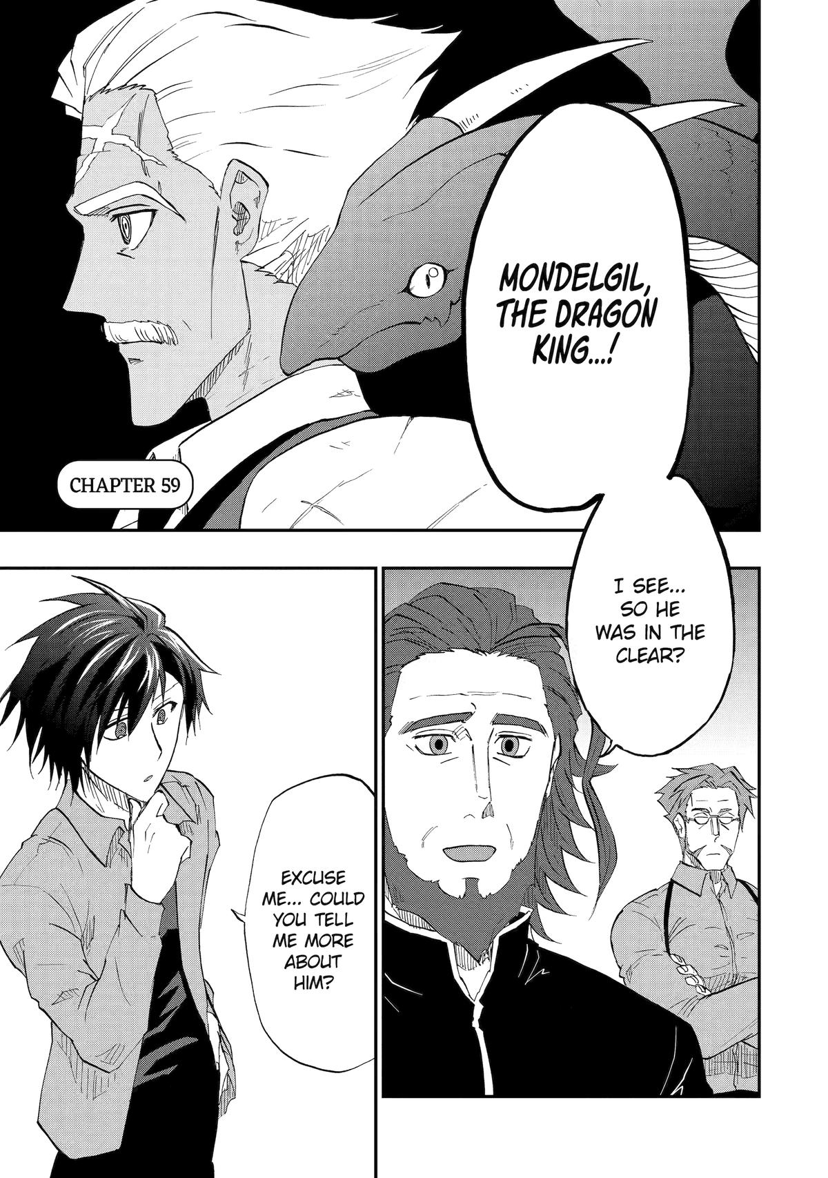 Ankoku Kishi no Ore desu Ga Saikyou no Seikishi wo Mezashimasu Chapter 59 page 1 - Chapter 59
