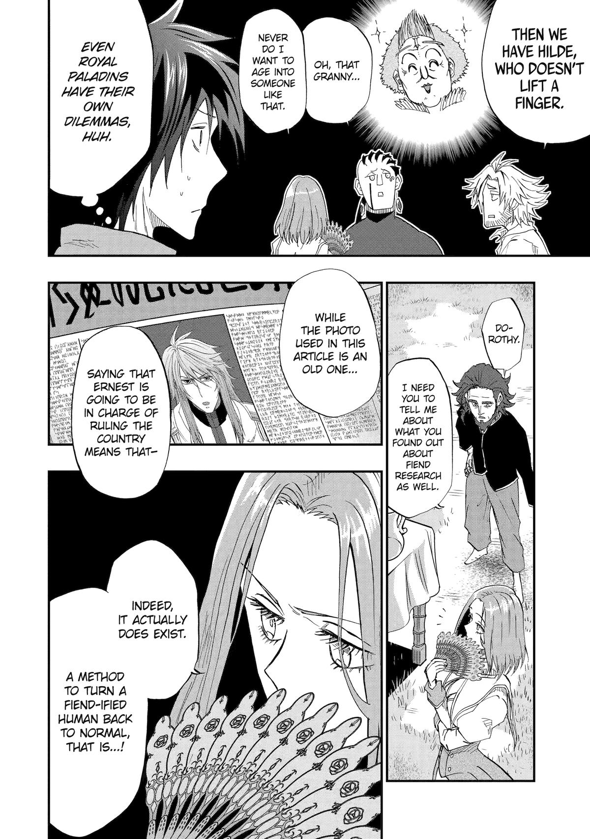 Ankoku Kishi no Ore desu Ga Saikyou no Seikishi wo Mezashimasu Chapter 59 page 4 - Chapter 59